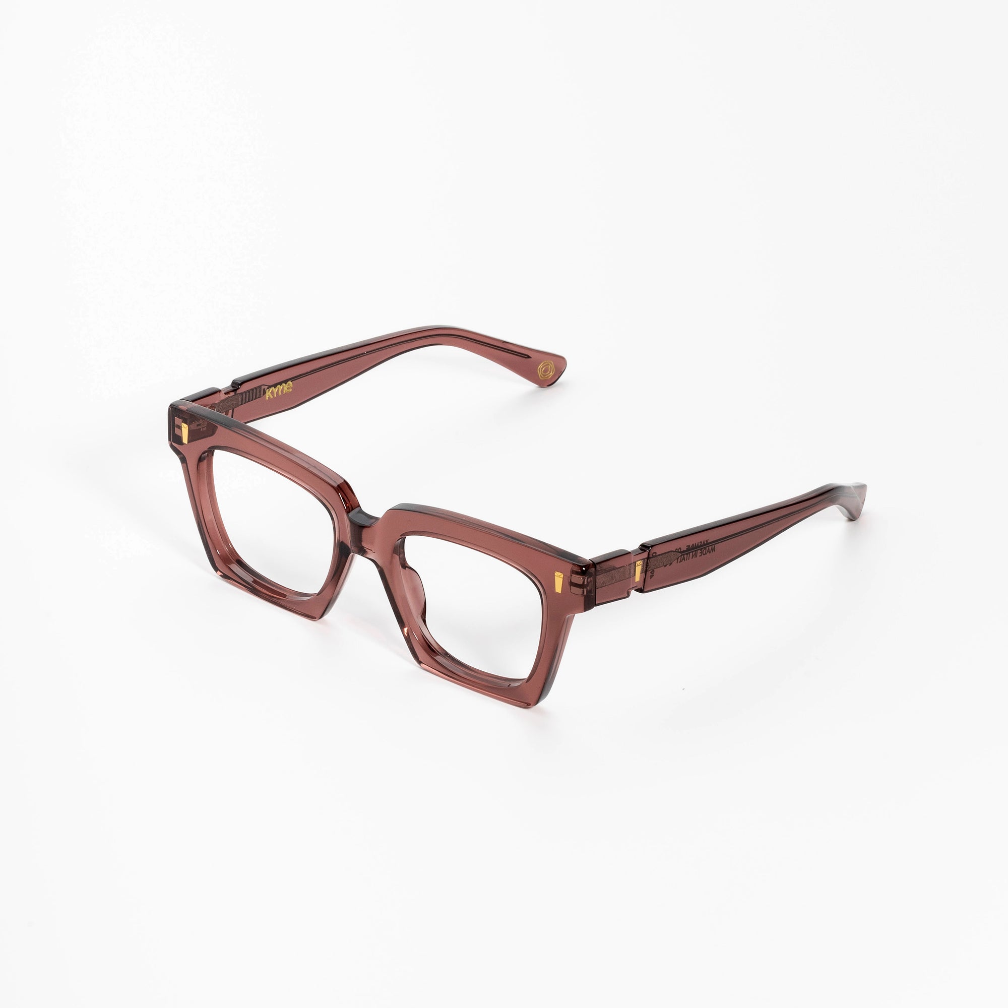 Kyme Eyewear Kyme Yasmine Light Browne Sunglasses - Handmade Premium Italian Eyewear. Color Light Browne, Size Medium