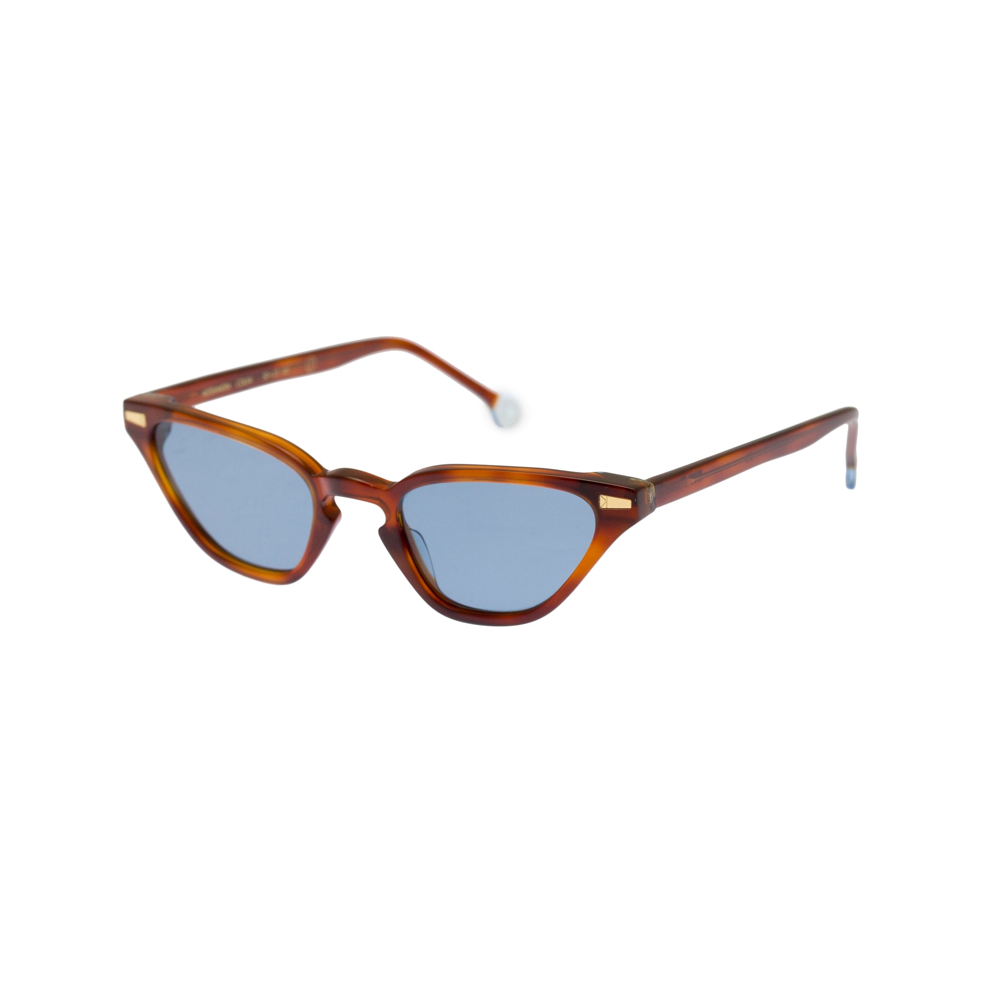 Kyme Eyewear Alessandra: cat-eye vintage sunglasses. Color Pink, Material Acetate cellulose, Size Small