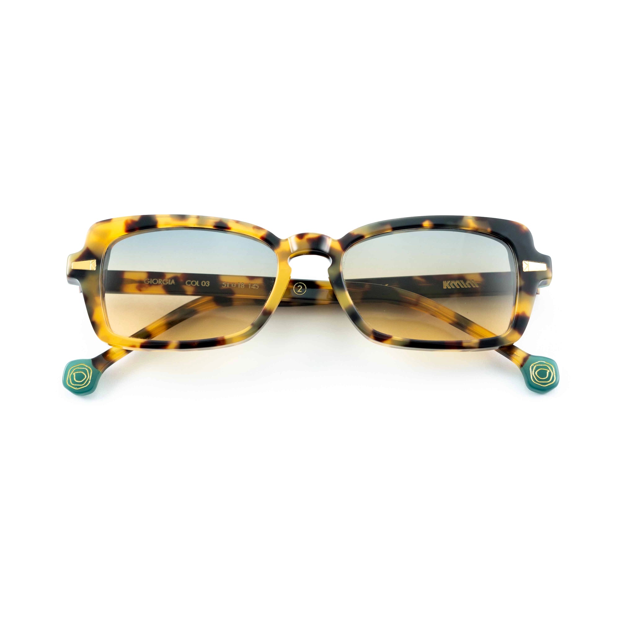 Kyme Eyewear GIORGIA1: cat-eye vintage sunglasses. Color Black/pink, Material Acetate cellulose, Size Medium