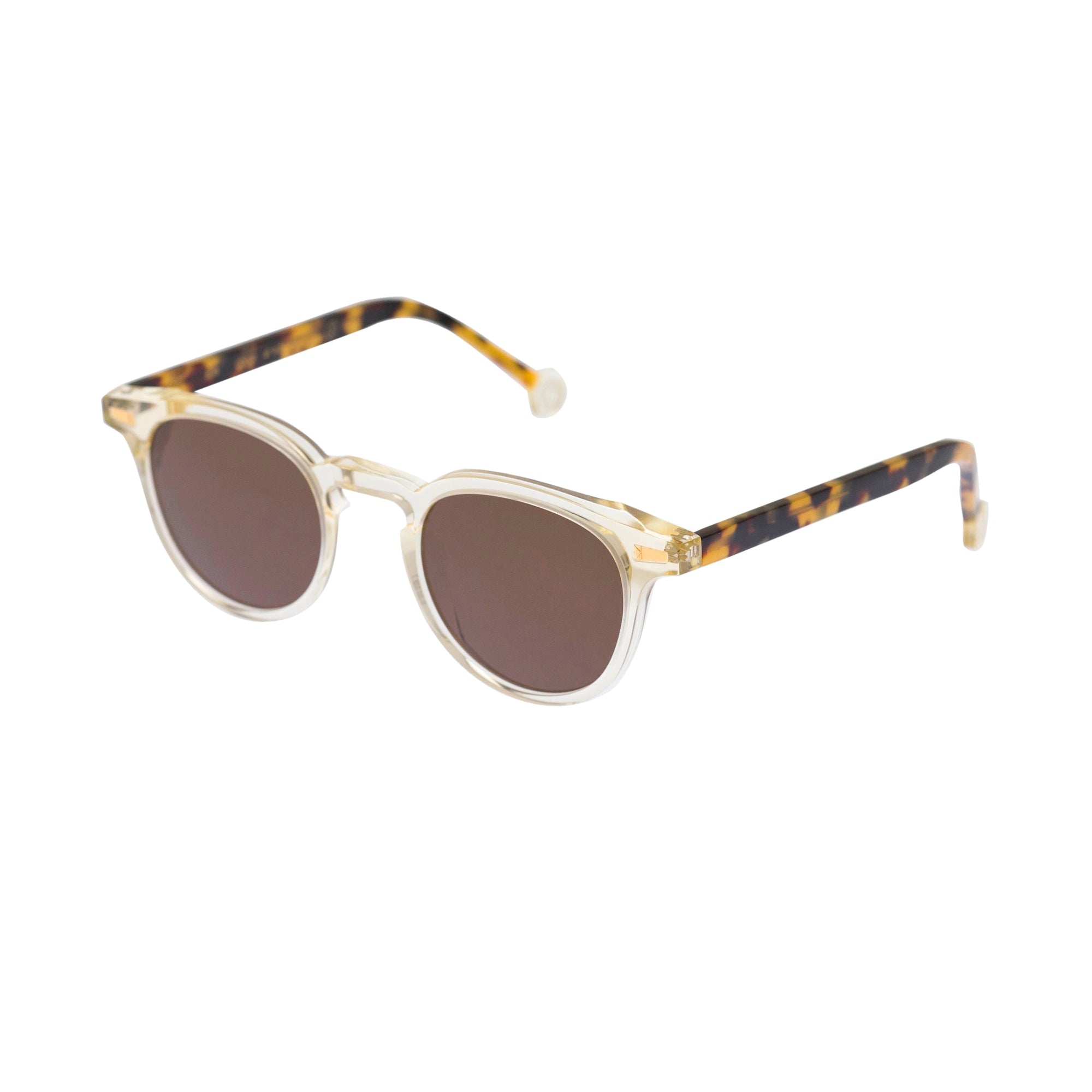 Kyme Eyewear Bob: pantos vintage sunglasses. Color Black, Material Acetate cellulose, Size Small