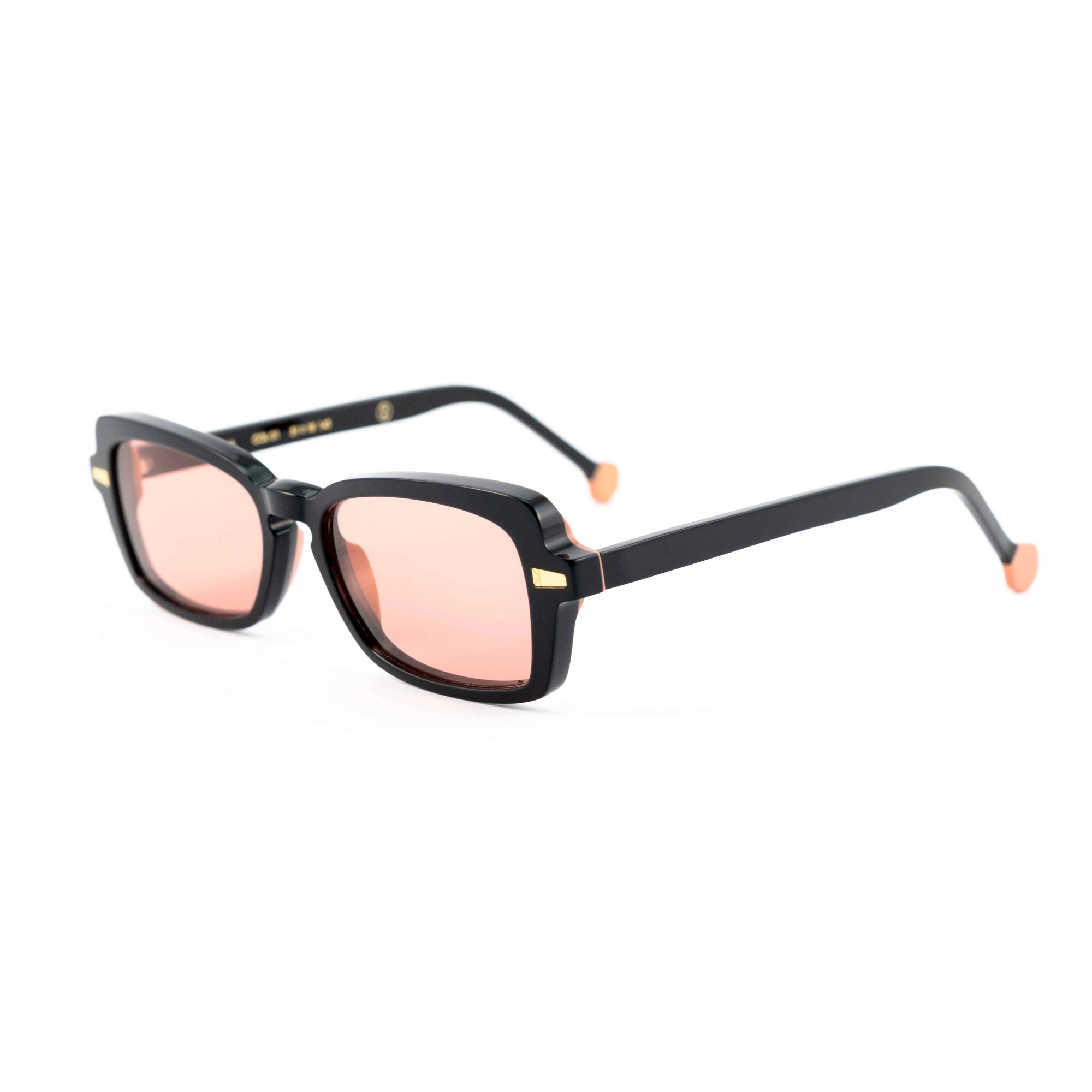 Kyme Eyewear GIORGIA3: cat-eye vintage sunglasses. Color Tortoise, Material Acetate cellulose, Size Medium
