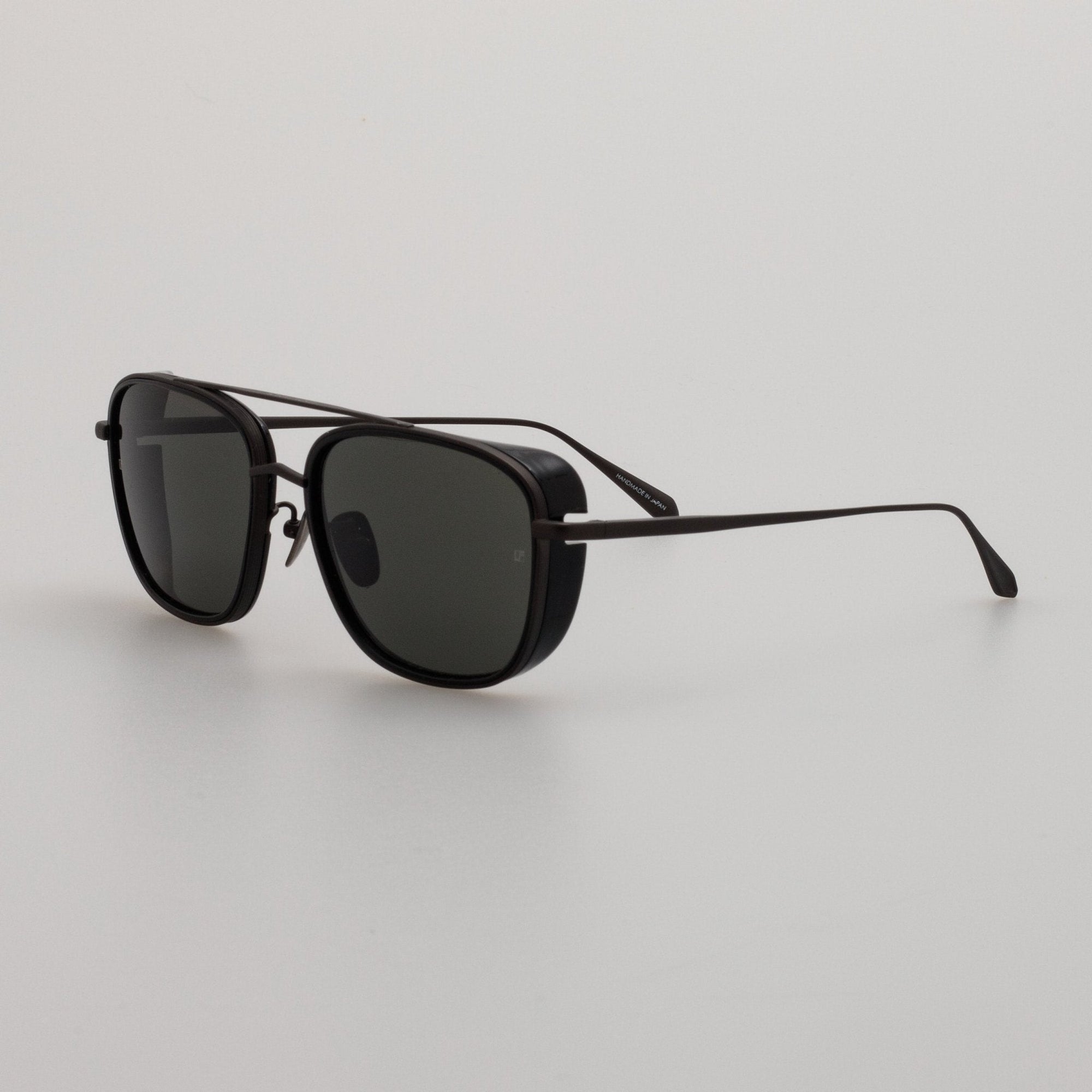 Jarvis Sunglasses in Matt Black Nickel