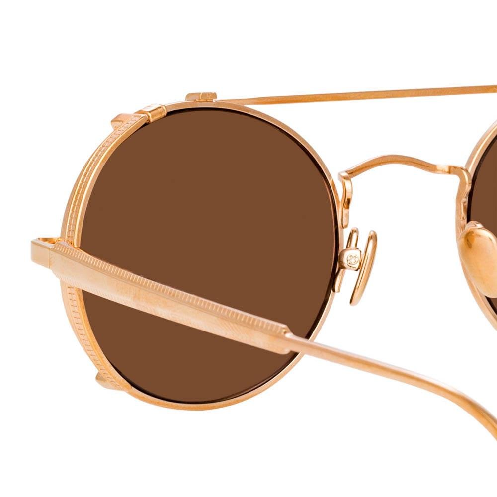 Jimi Sunglasses in 18K Rose Gold