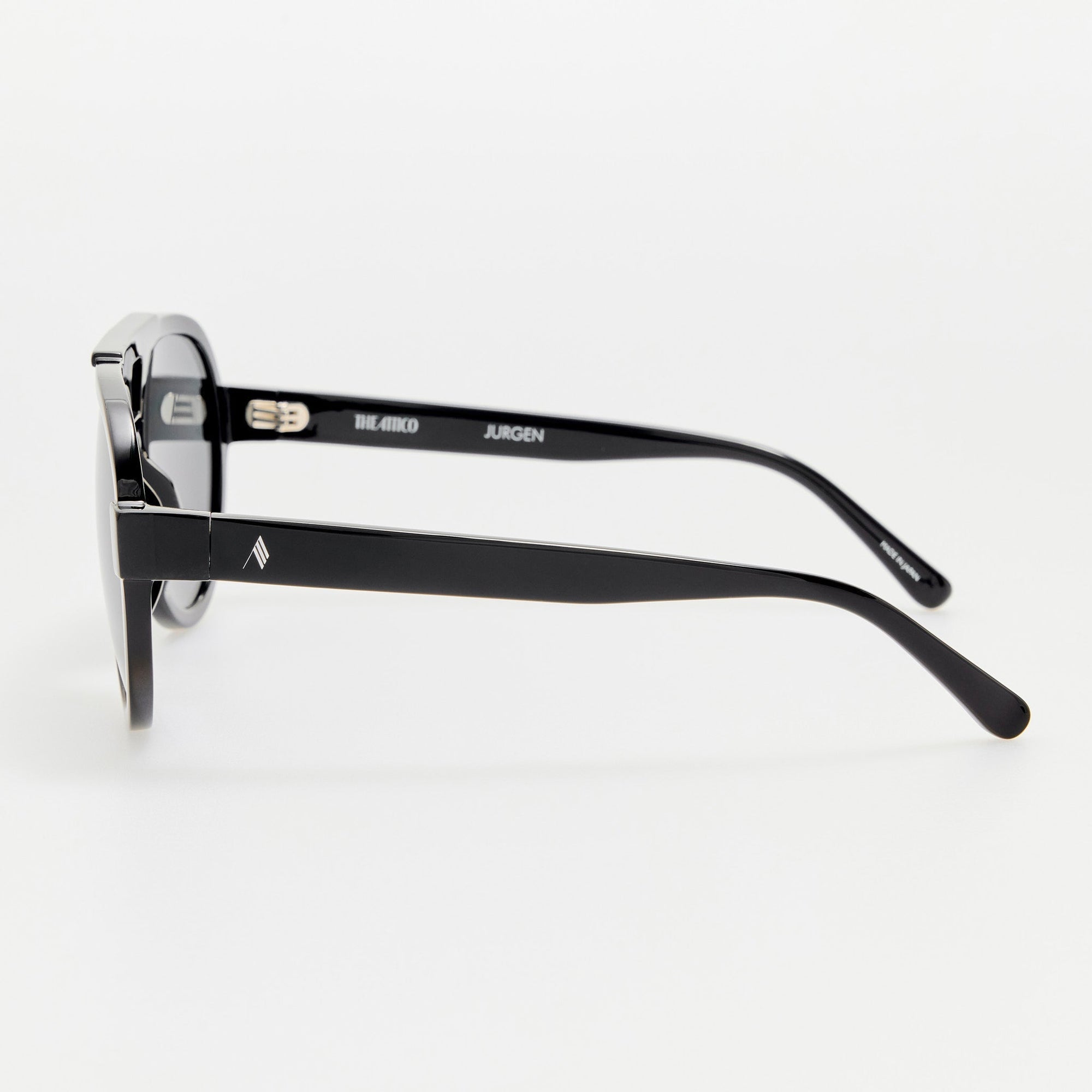 Jurgen Aviator Sunglasses in Black