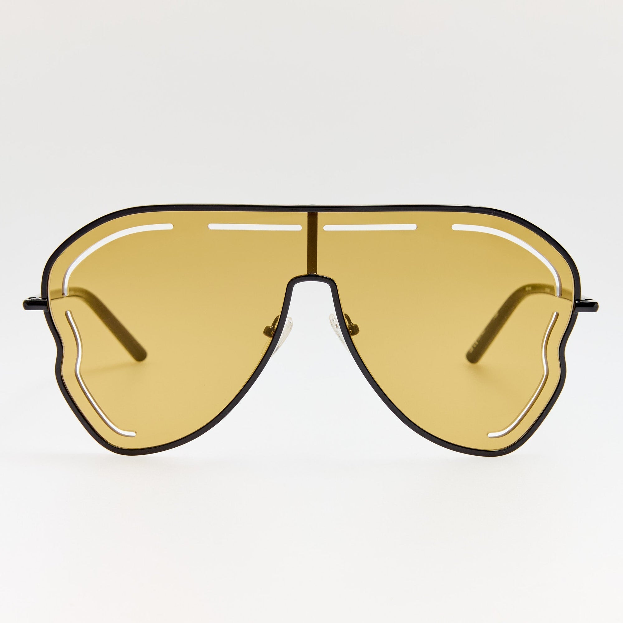 Kika Gardenia Sunglasses in Yellow and Black