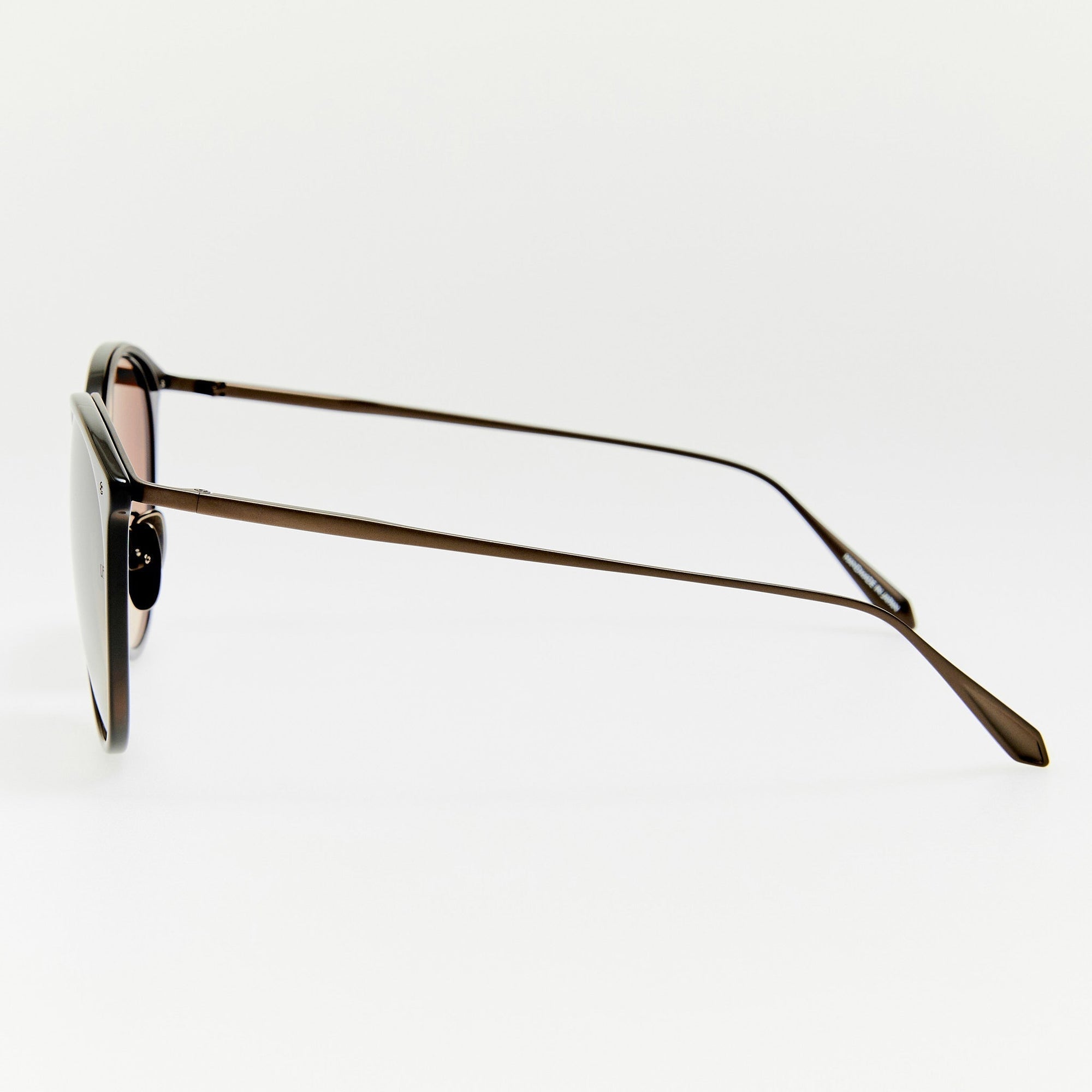 Kings Sunglasses in Matt Nickel and Mocha