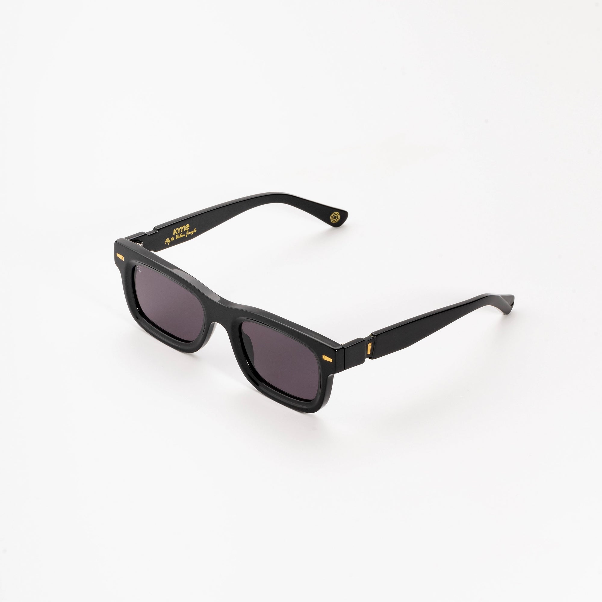 Kyme Eyewear Fly to Urban Jedi Sunglasses. Color Matte Black, Material Acetate cellulose, Size Medium
