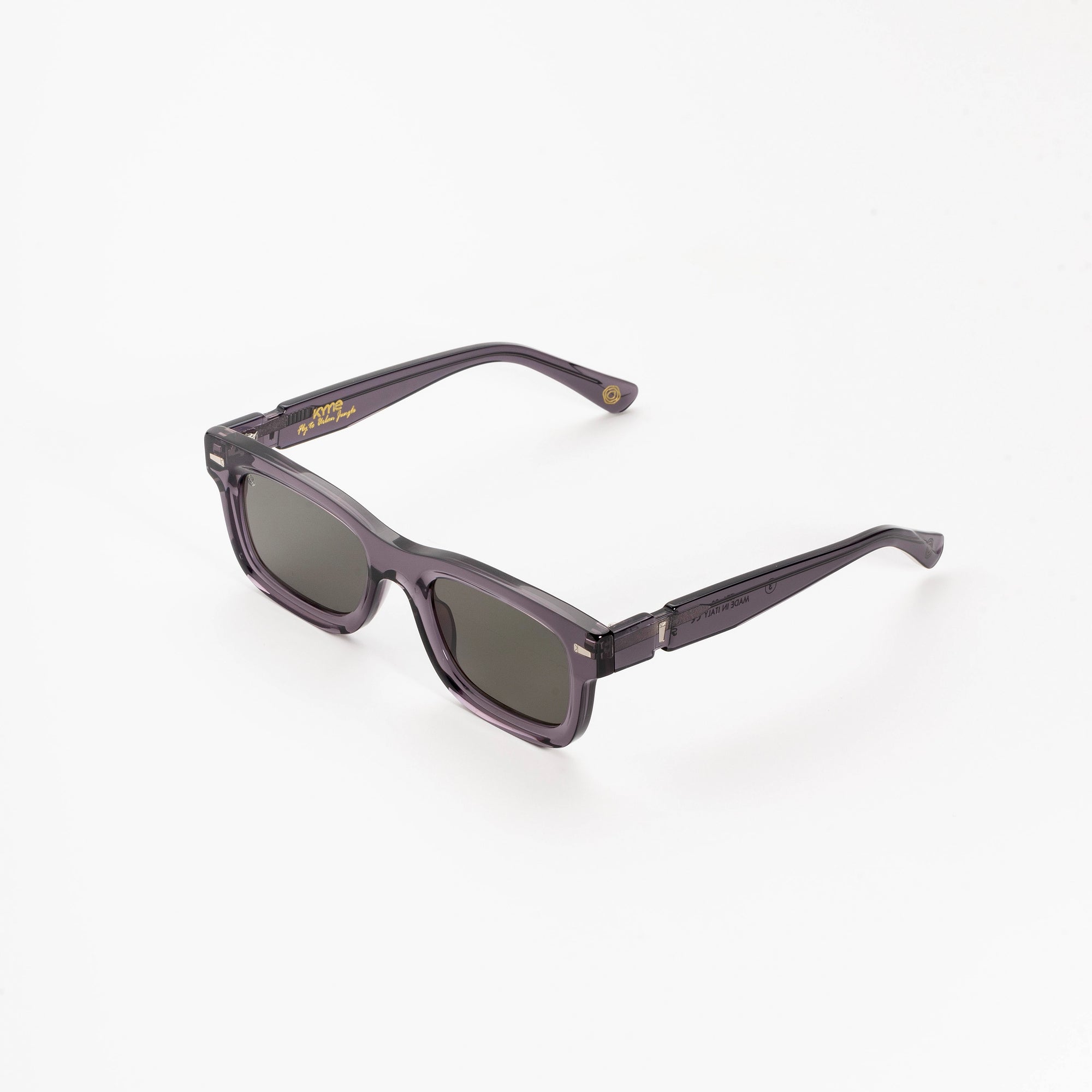 Kyme Eyewear Fly to Urban Jedi Sunglasses. Color Dark Grey, Material Acetate cellulose, Size Medium