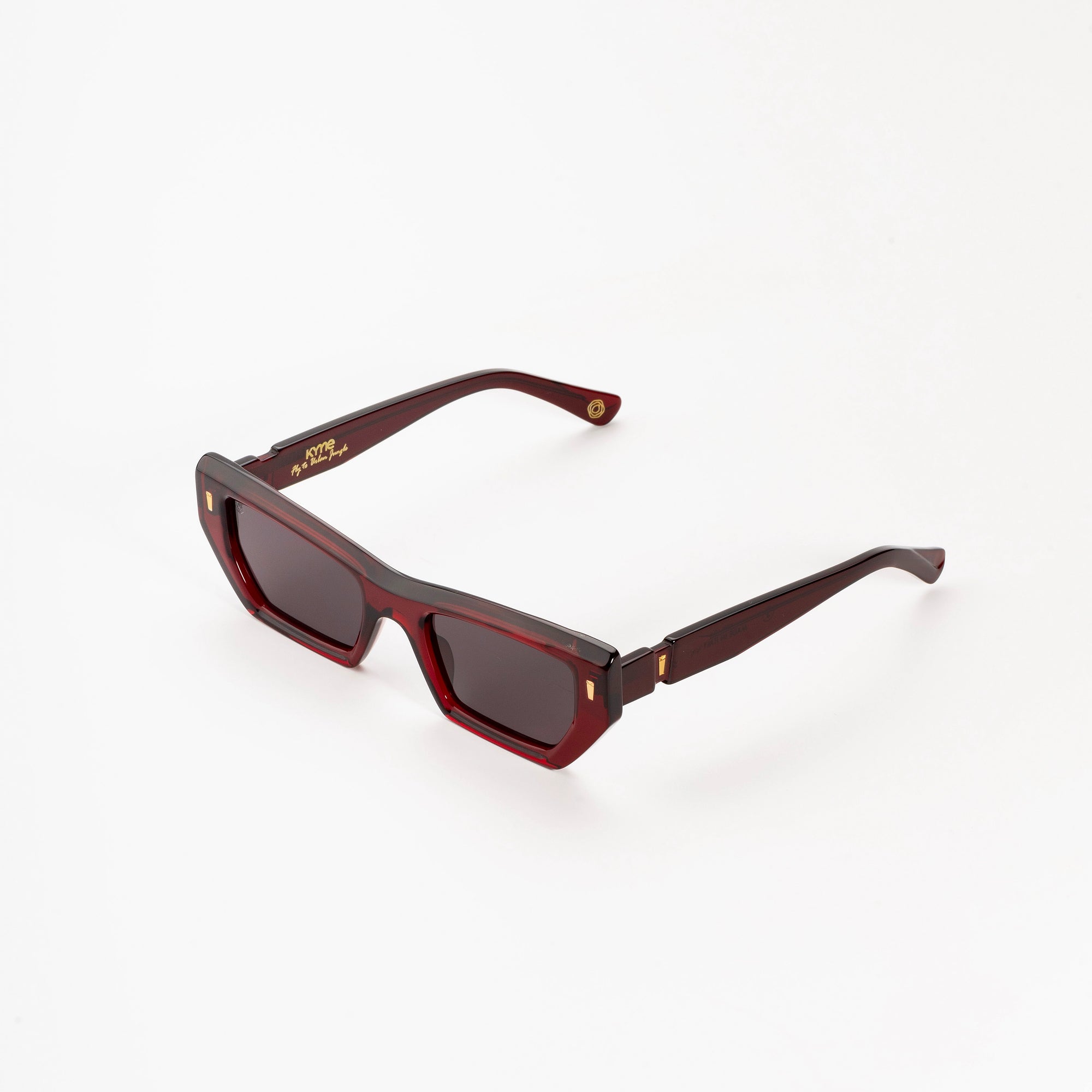 Kyme Eyewear Fly to Urban Joy Sunglasses. Color Brown, Material Acetate cellulose, Size Medium