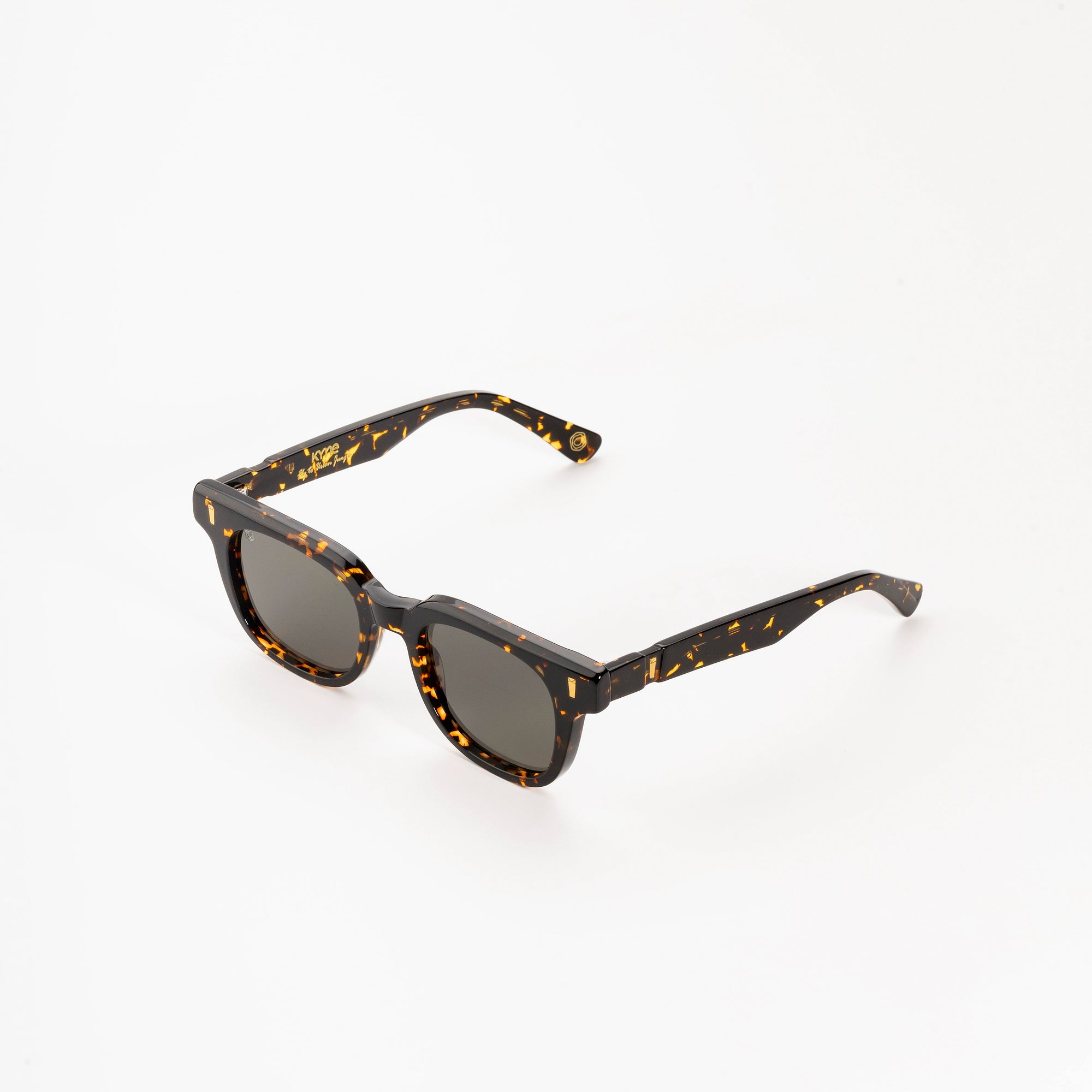Kyme Eyewear Fly to Urban Justin Sunglasses. Color Tortoise, Material Acetate cellulose, Size Medium