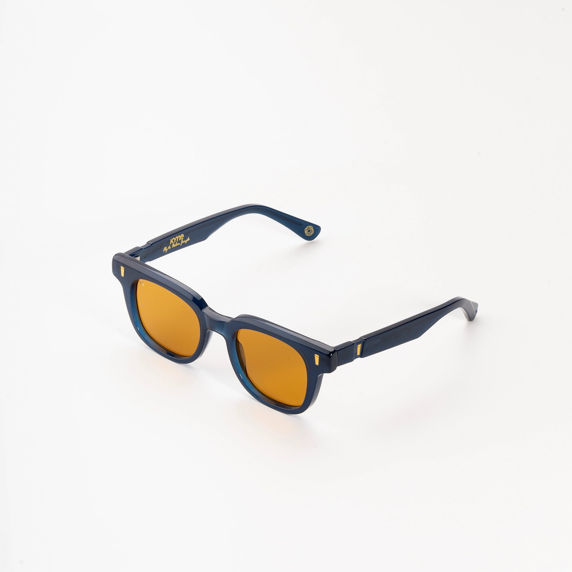 Kyme Eyewear Fly to Urban Justin Sunglasses. Color Blue, Material Acetate cellulose, Size Medium