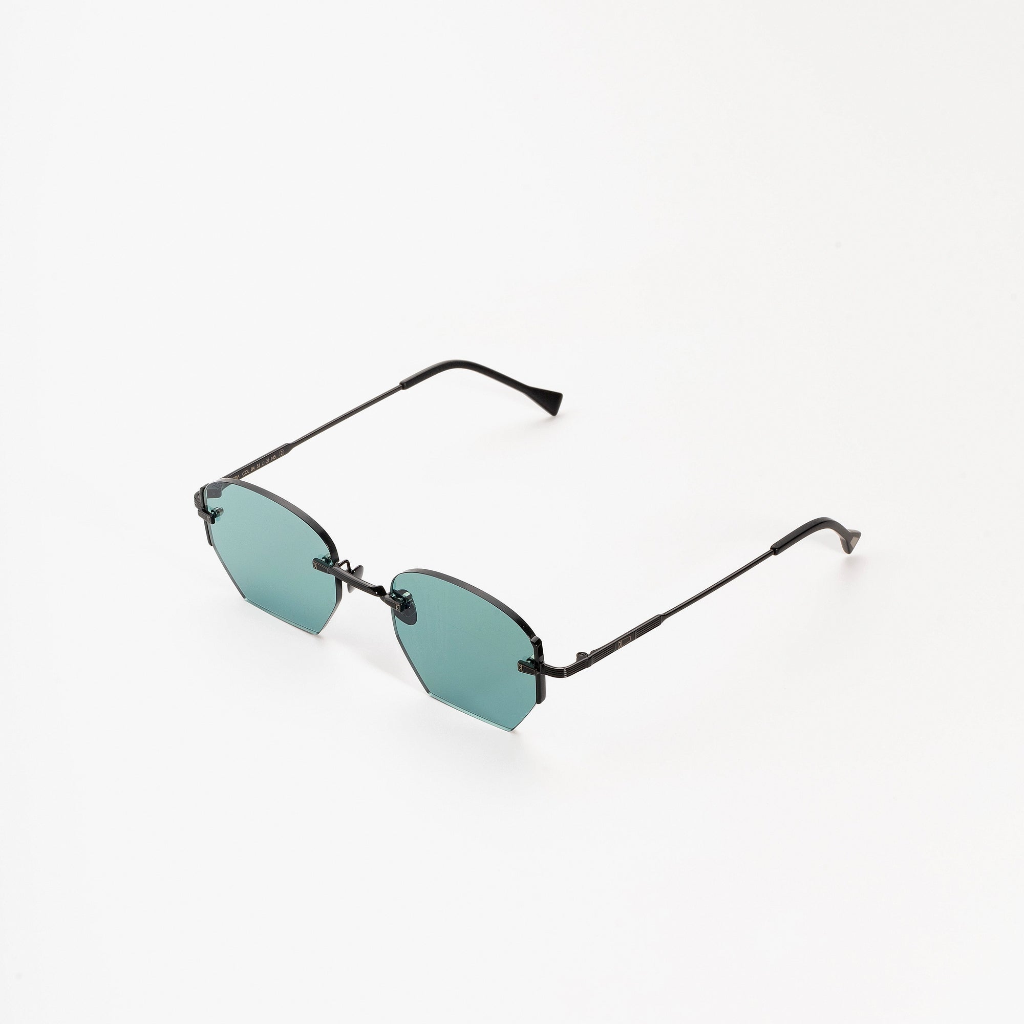 Kyme Eyewear Glasant Ezra Sunglasses. Color Lens Blue, Material Acetate cellulose, Size Medium