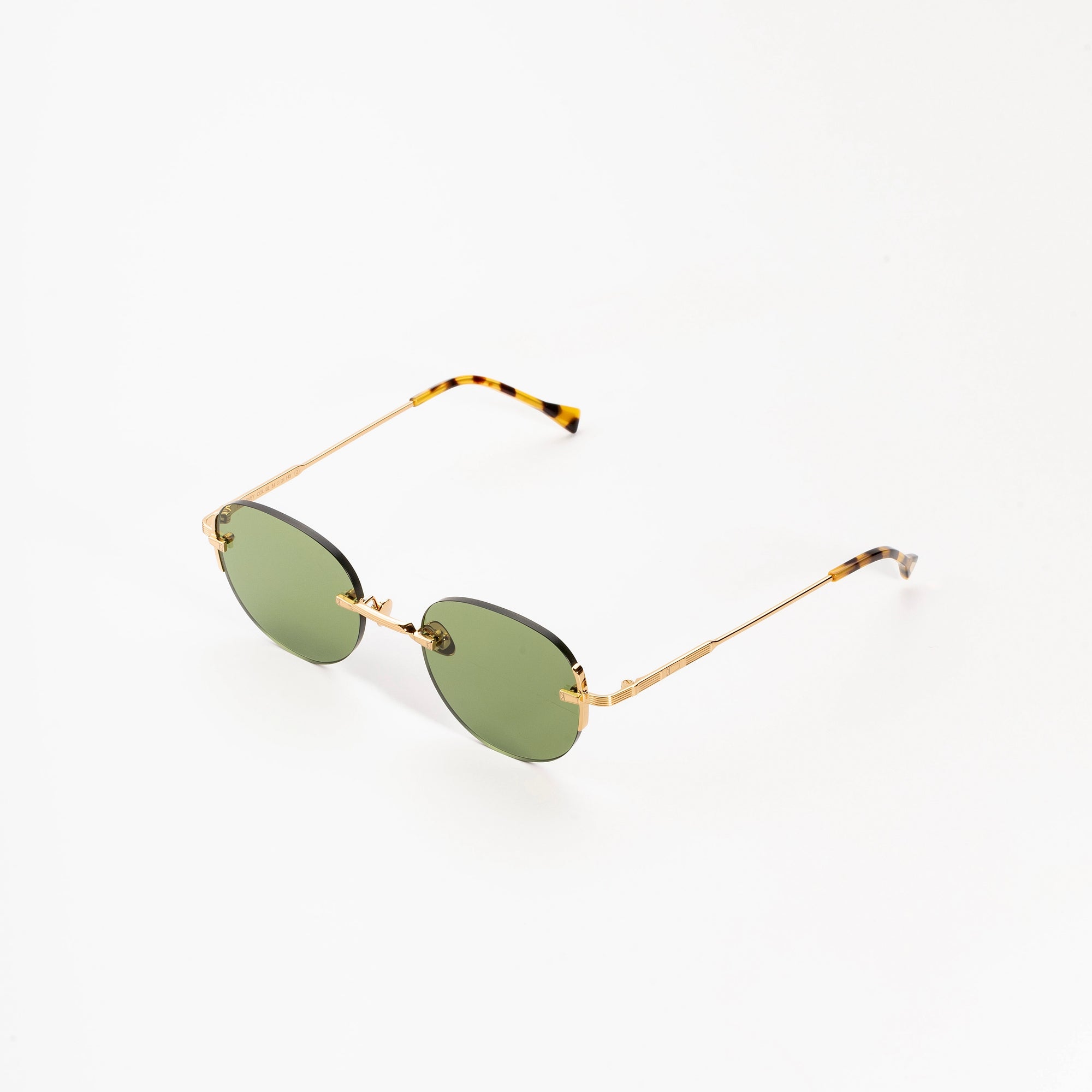 Kyme Eyewear Glasant Harvey Sunglasses. Color Lens Green, Material Acetate cellulose, Size Medium