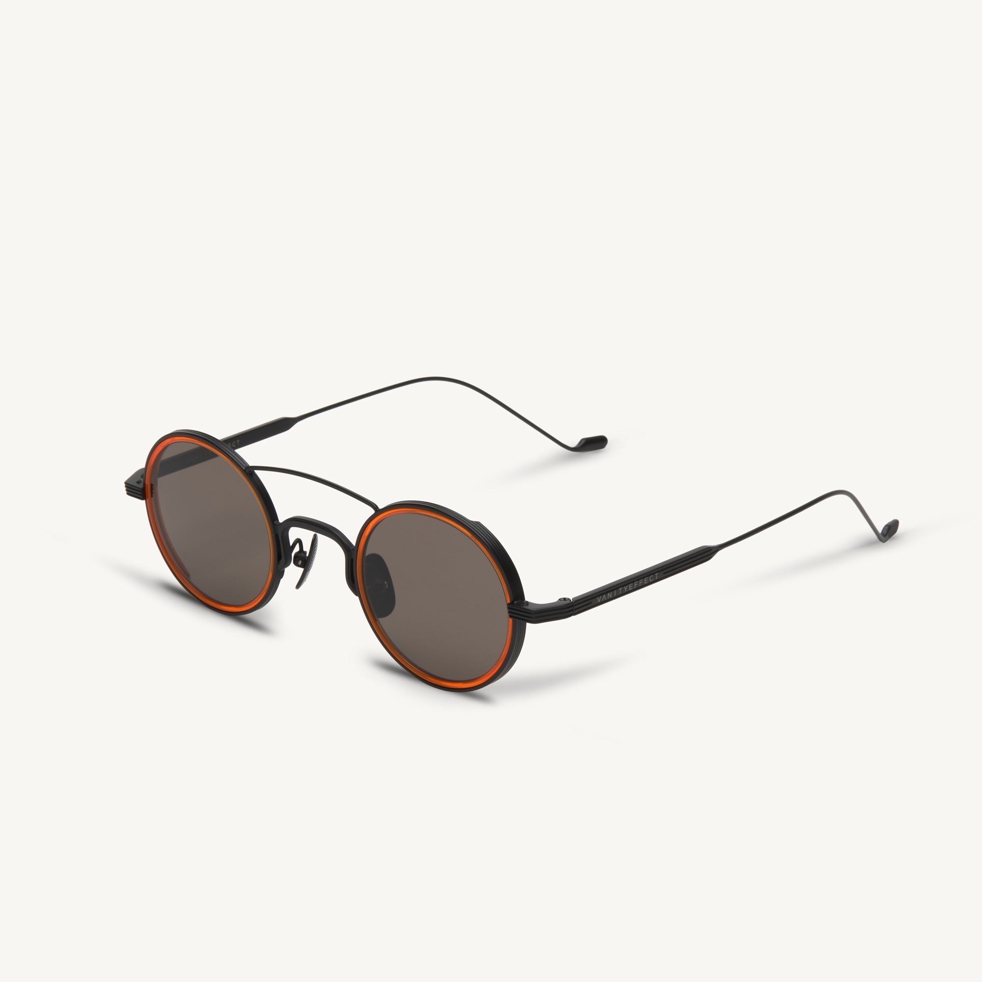 Lucas-2 - Matte Black / Orange