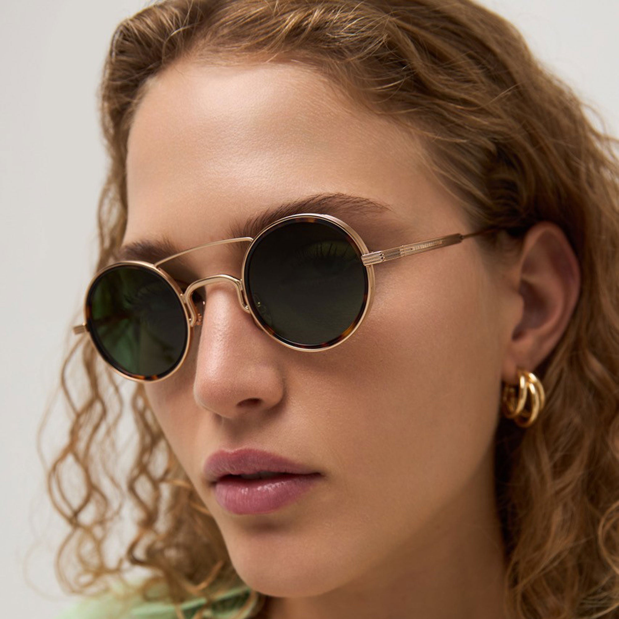 Lucas-2 - Shiny Rose Gold / Tortoise