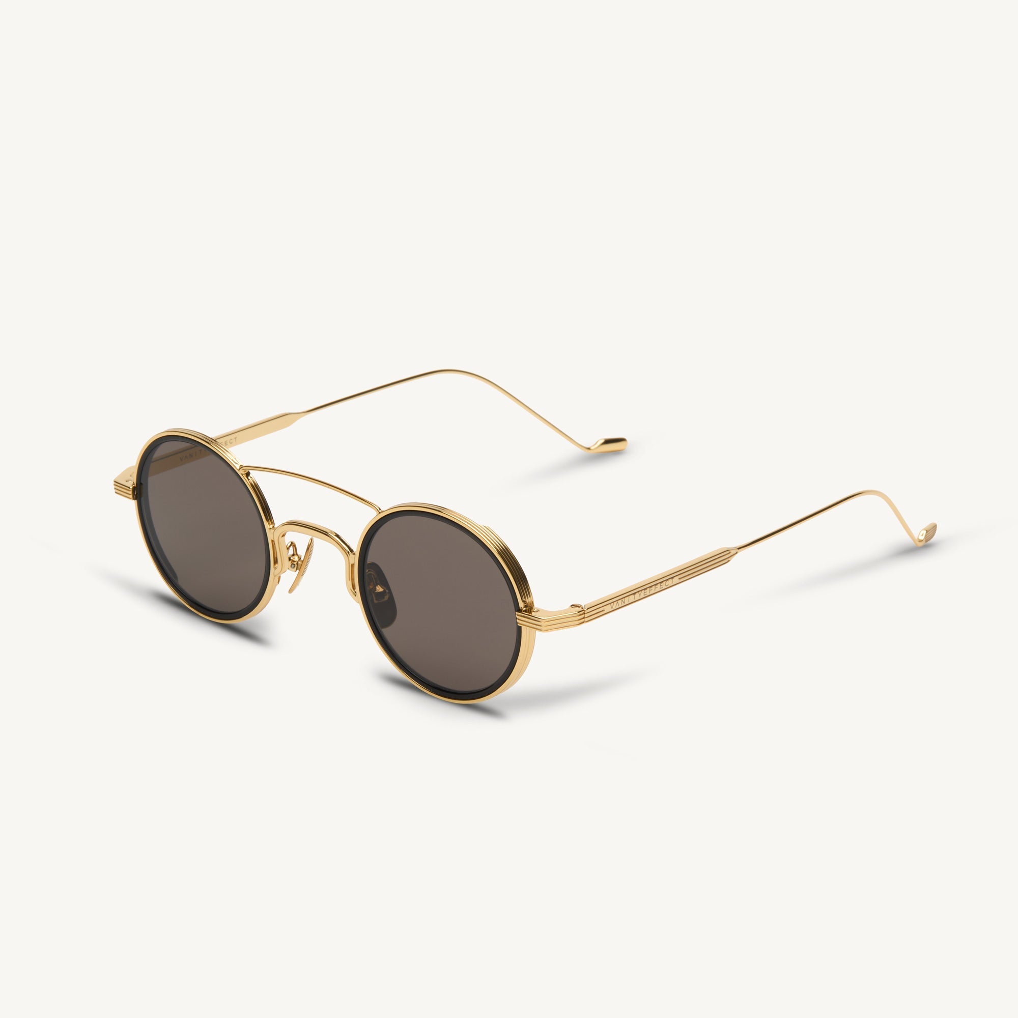Lucas-2 - Shiny Yellow Gold / Black