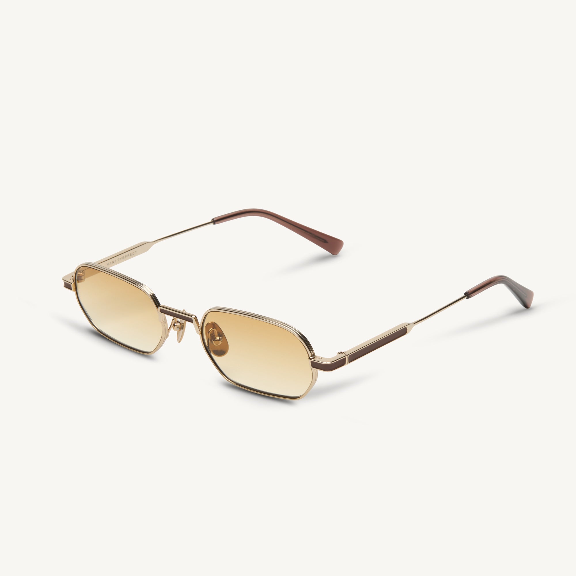 Lucca - Shiny Light Gold / Brown