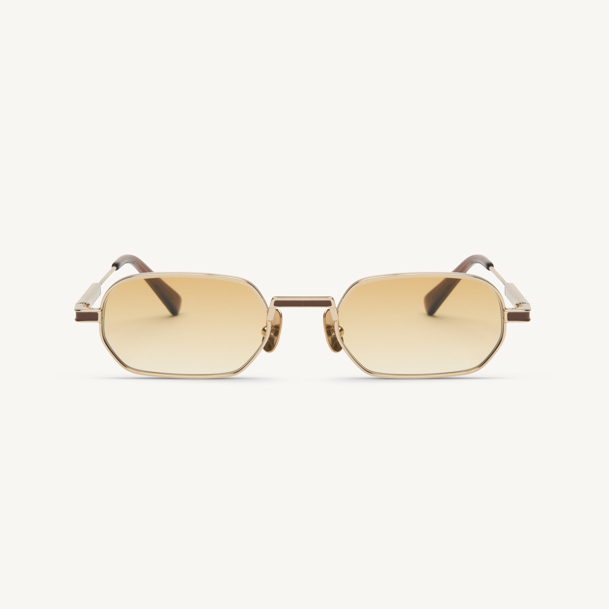 Lucca - Shiny Light Gold / Brown