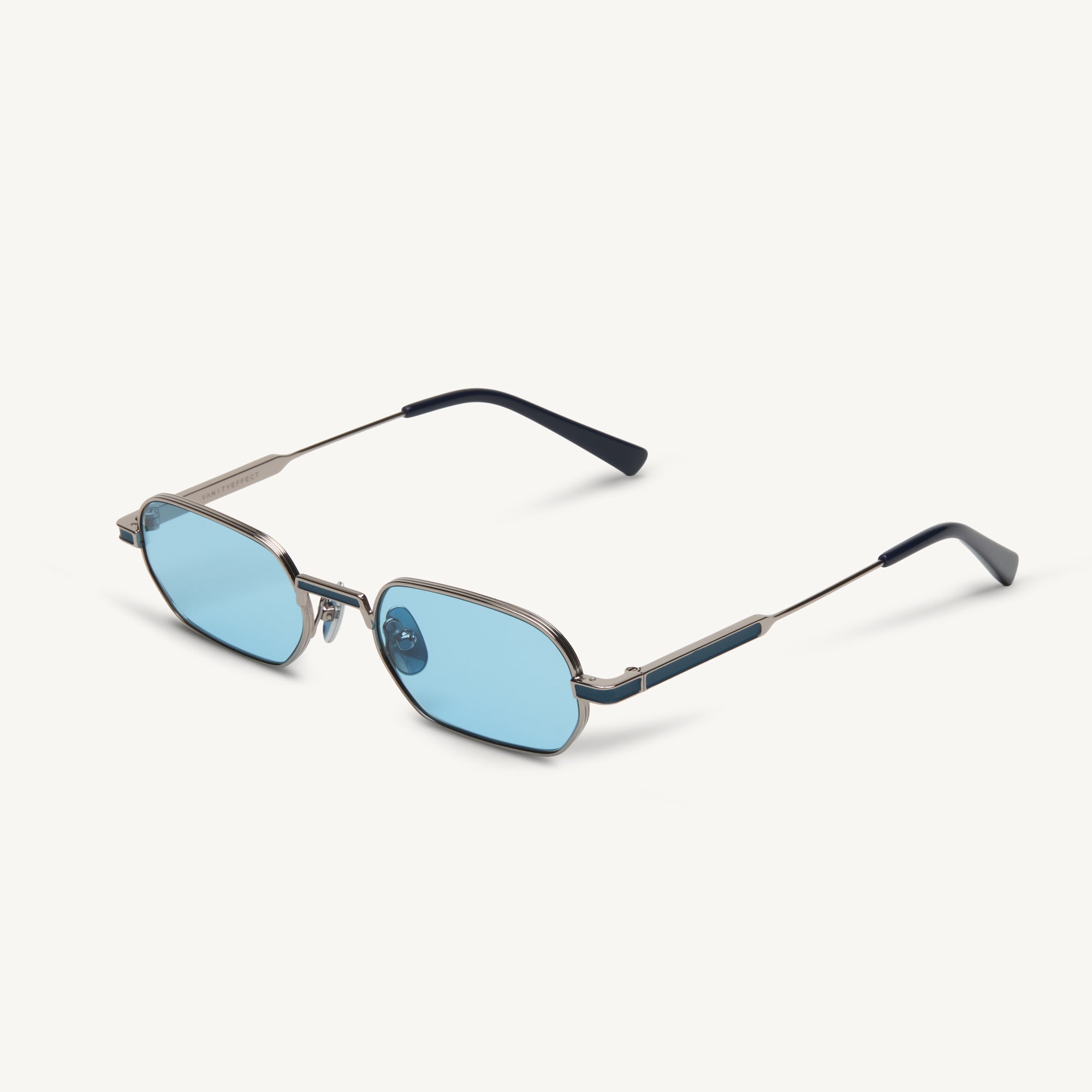 Lucca - Shiny Silver / Navy