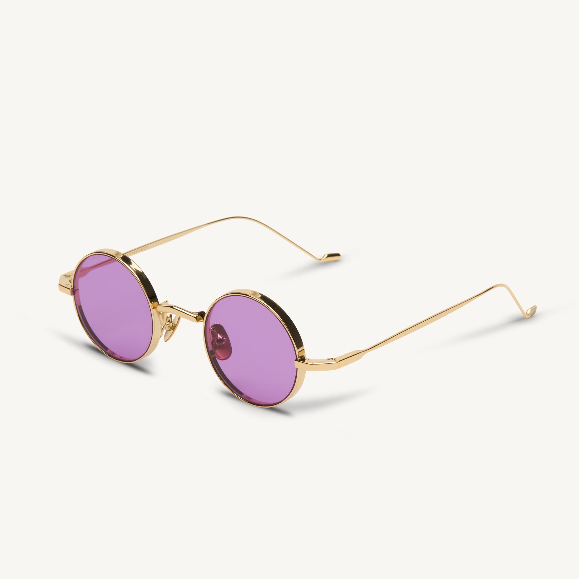 Luke - Shiny Yellow Gold - 75 Purple