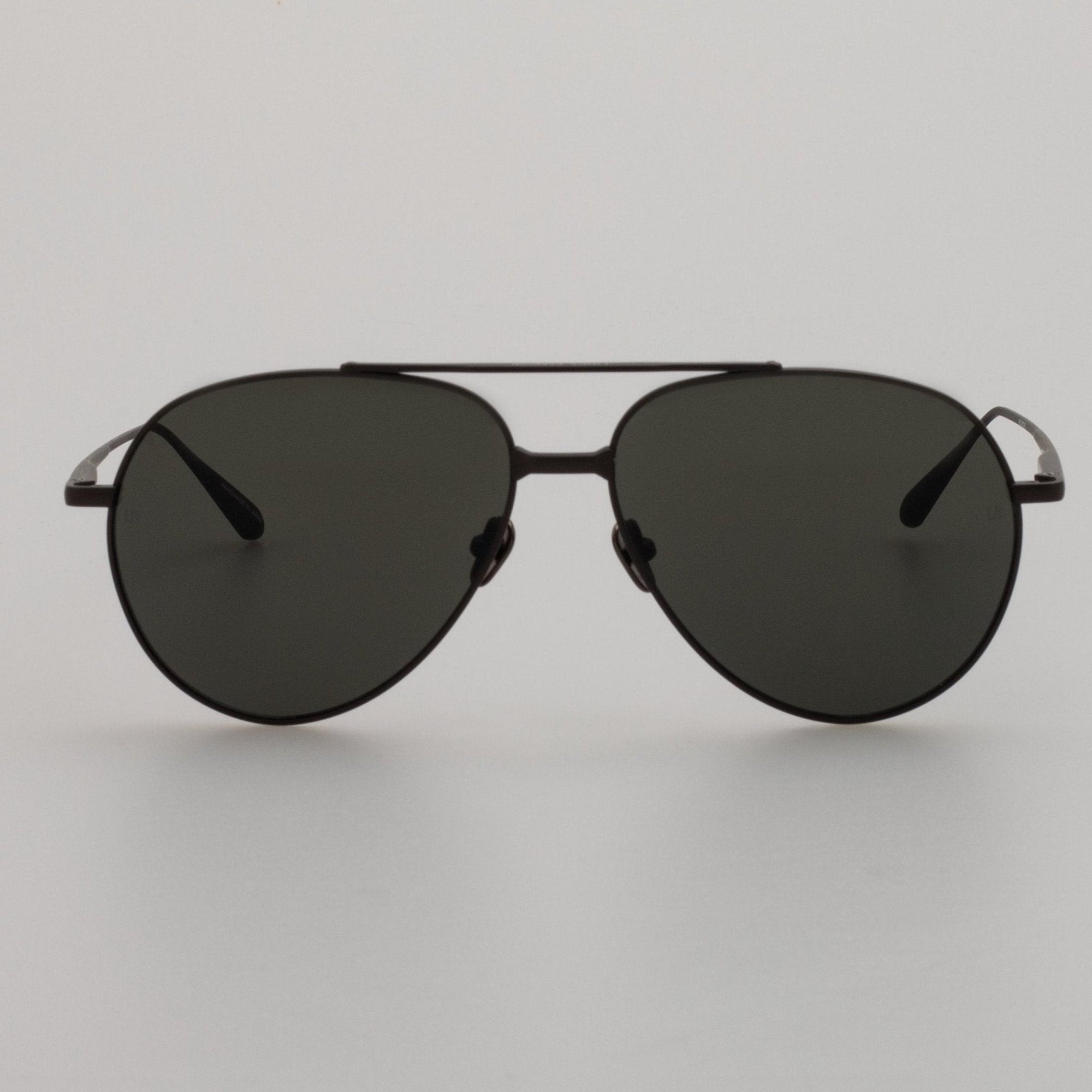 Marcelo Sunglasses in Matt Black Nickel