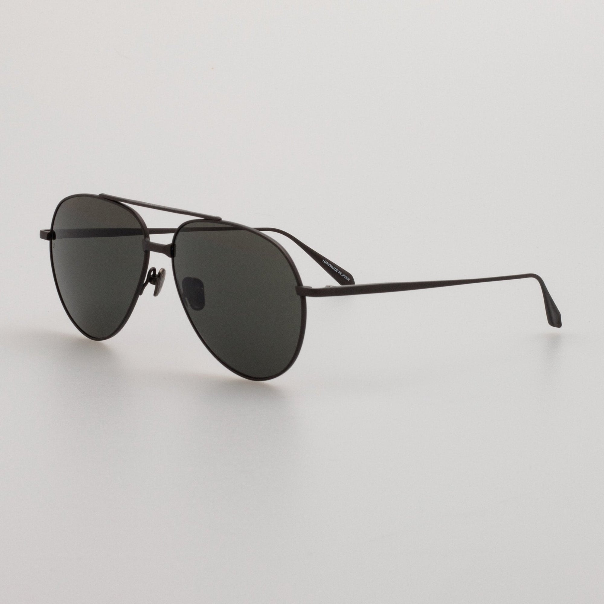 Marcelo Sunglasses in Matt Black Nickel