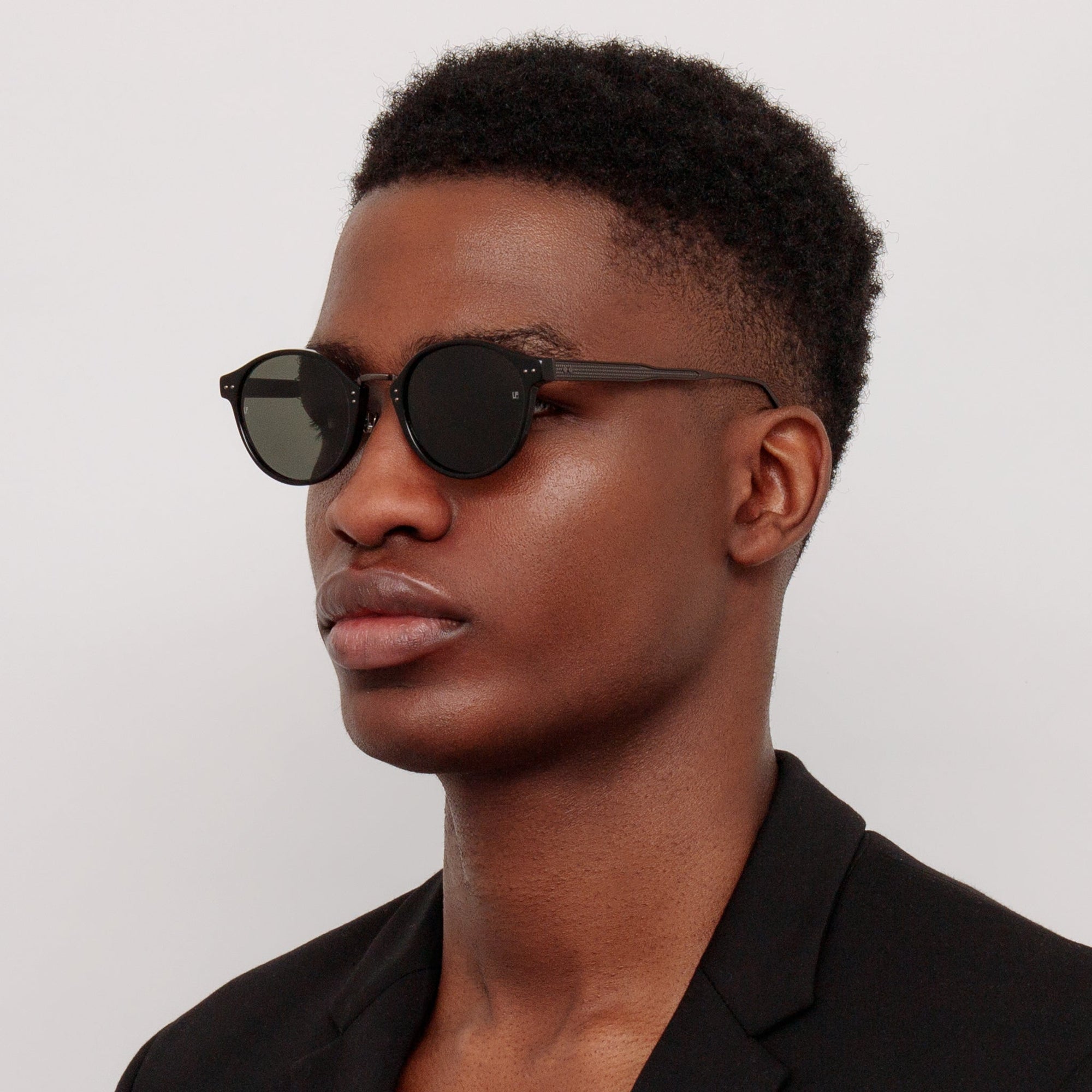 Marco Sunglasses in Black Matt Nickel