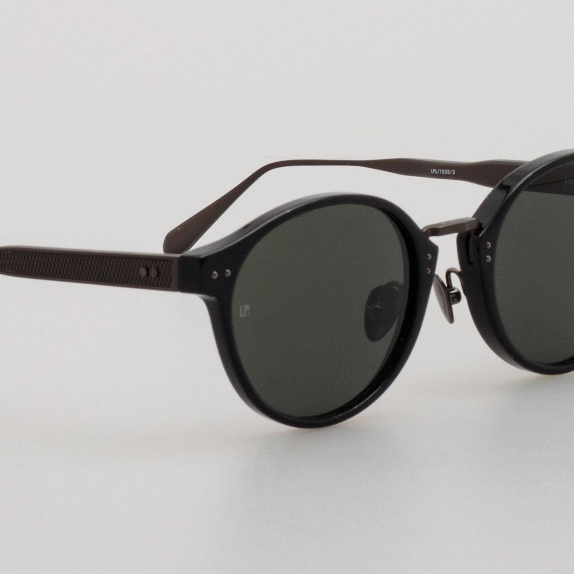 Marco Sunglasses in Black Matt Nickel