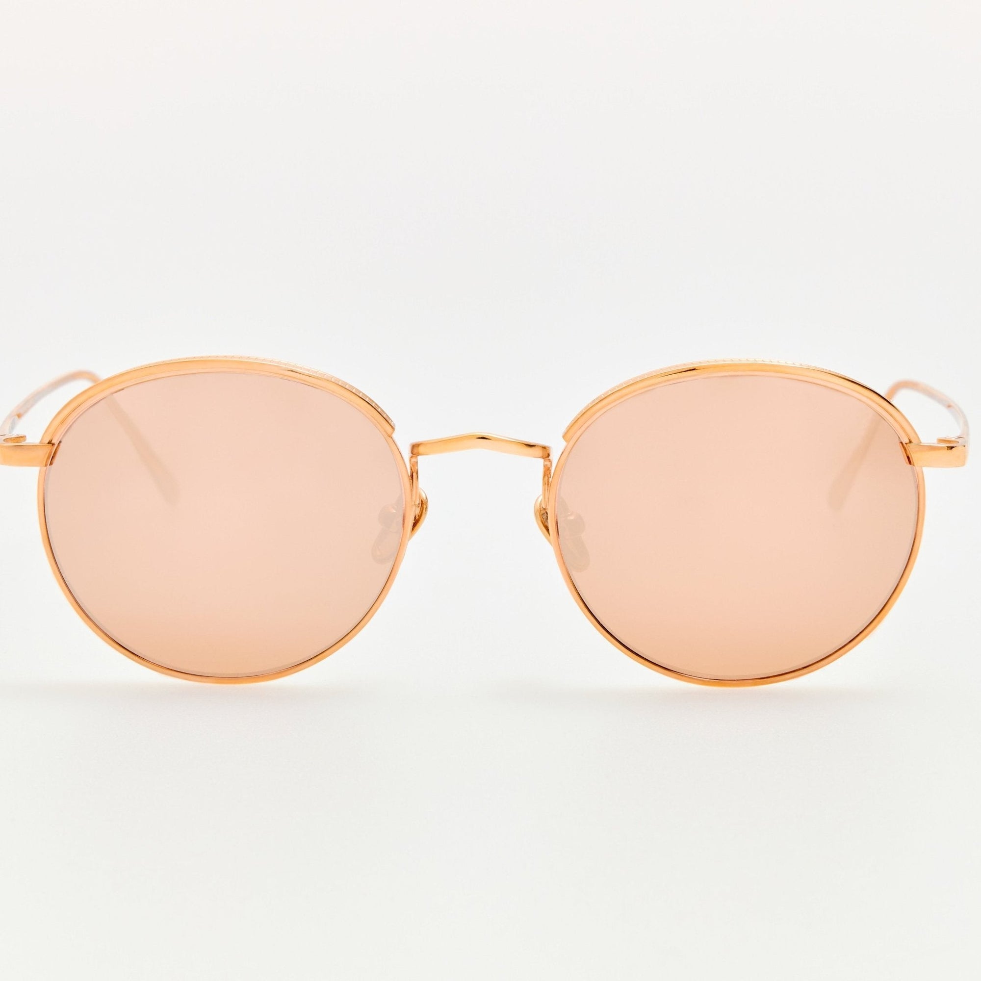 Marlon Sunglasses in 18K Rose Gold