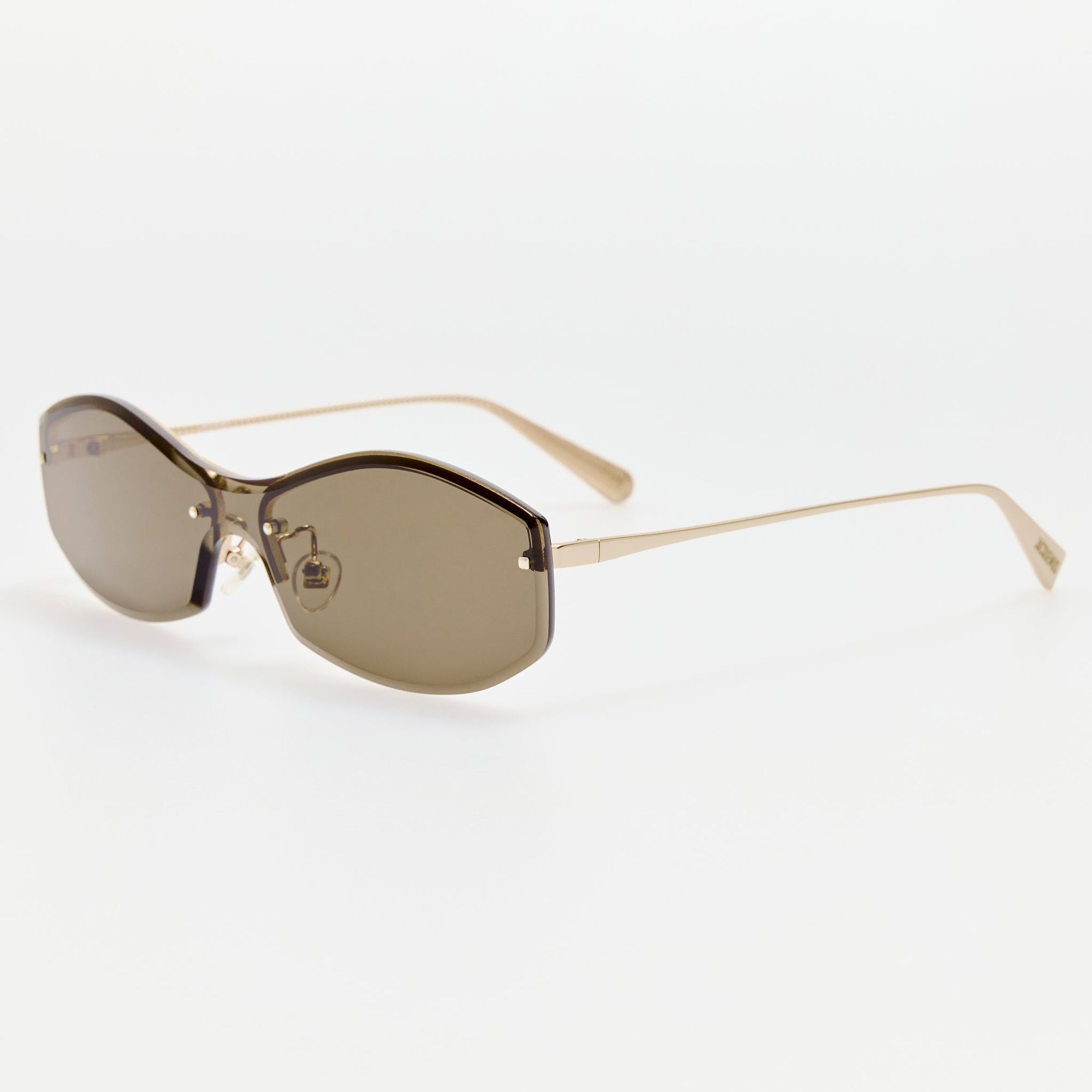 Miami Sunglasses in Gold and Brown