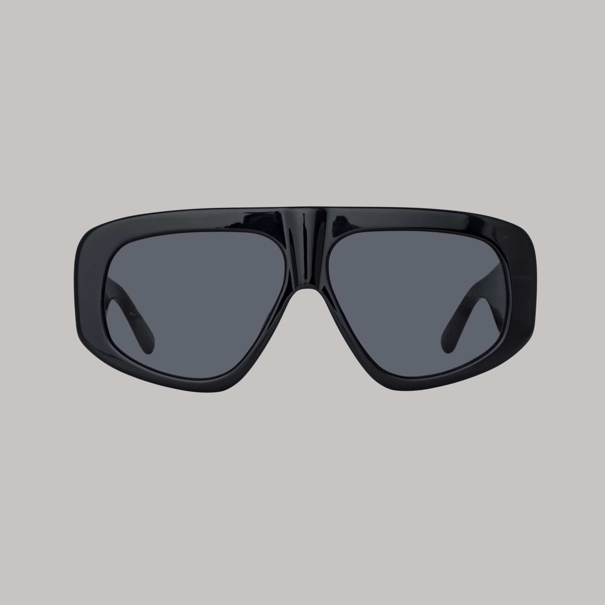 Milano Oversized Sunglasses in Black