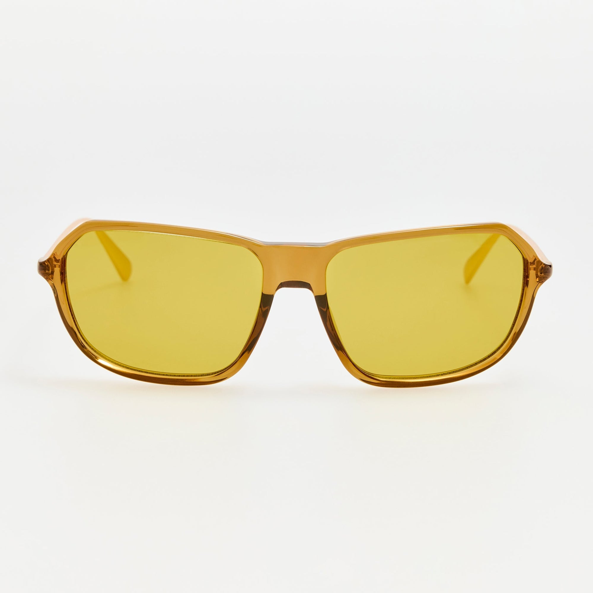 Mimosa Sunglasses in Brown and Ochre