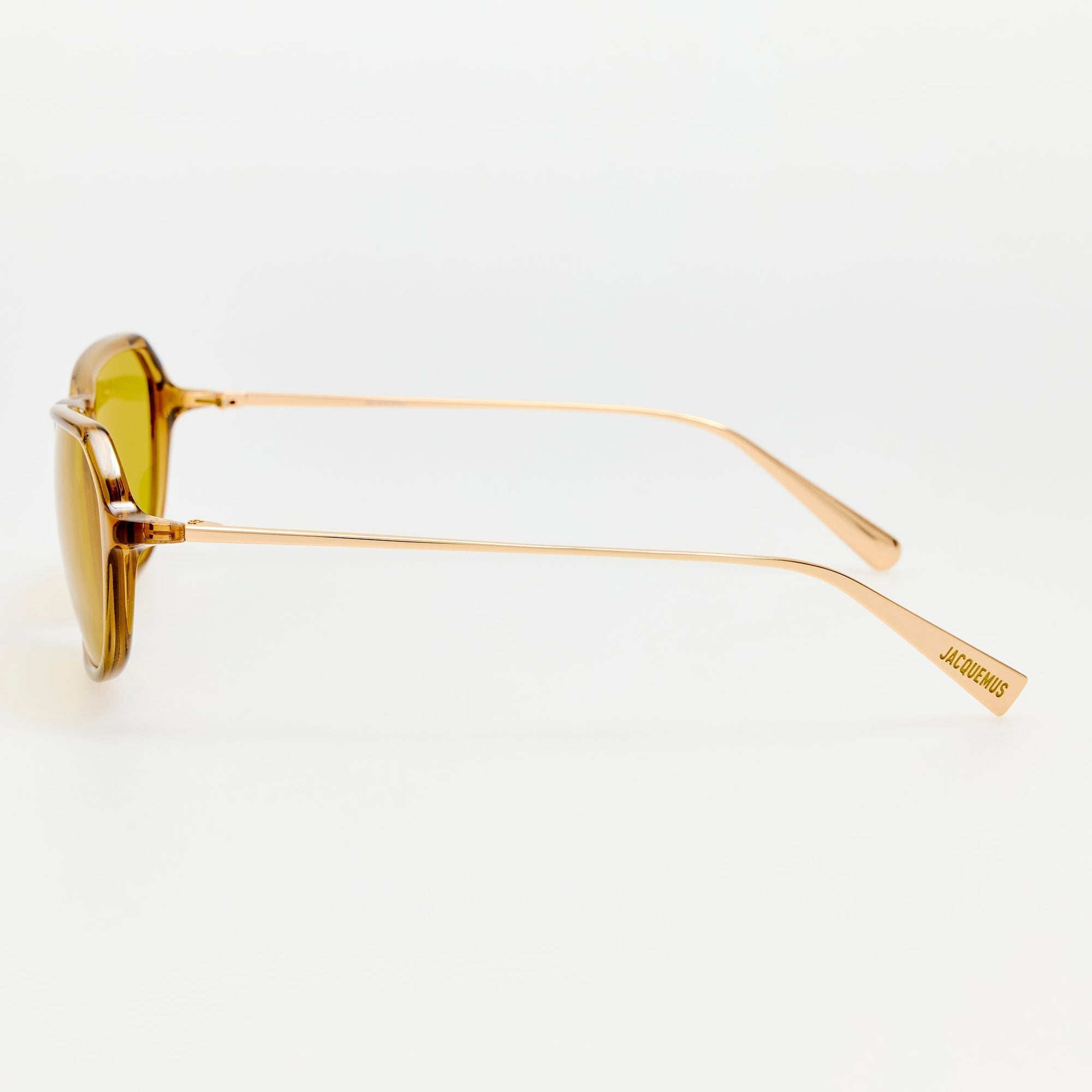 Mimosa Sunglasses in Brown and Ochre