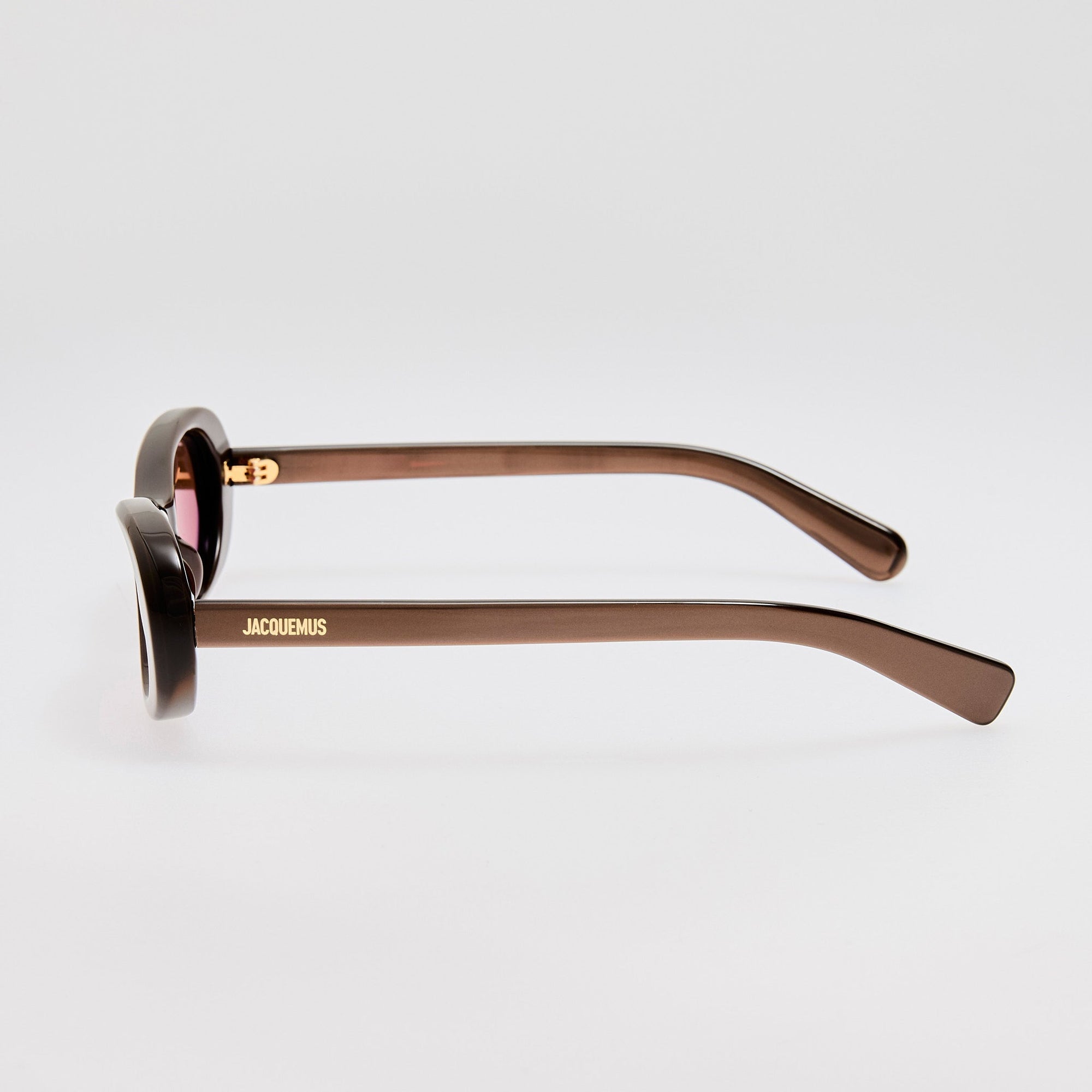Nuvola Sunglasses in Metallic Brown