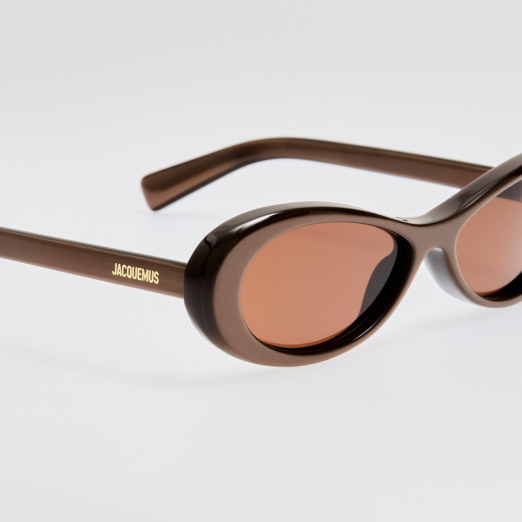 Nuvola Sunglasses in Metallic Brown
