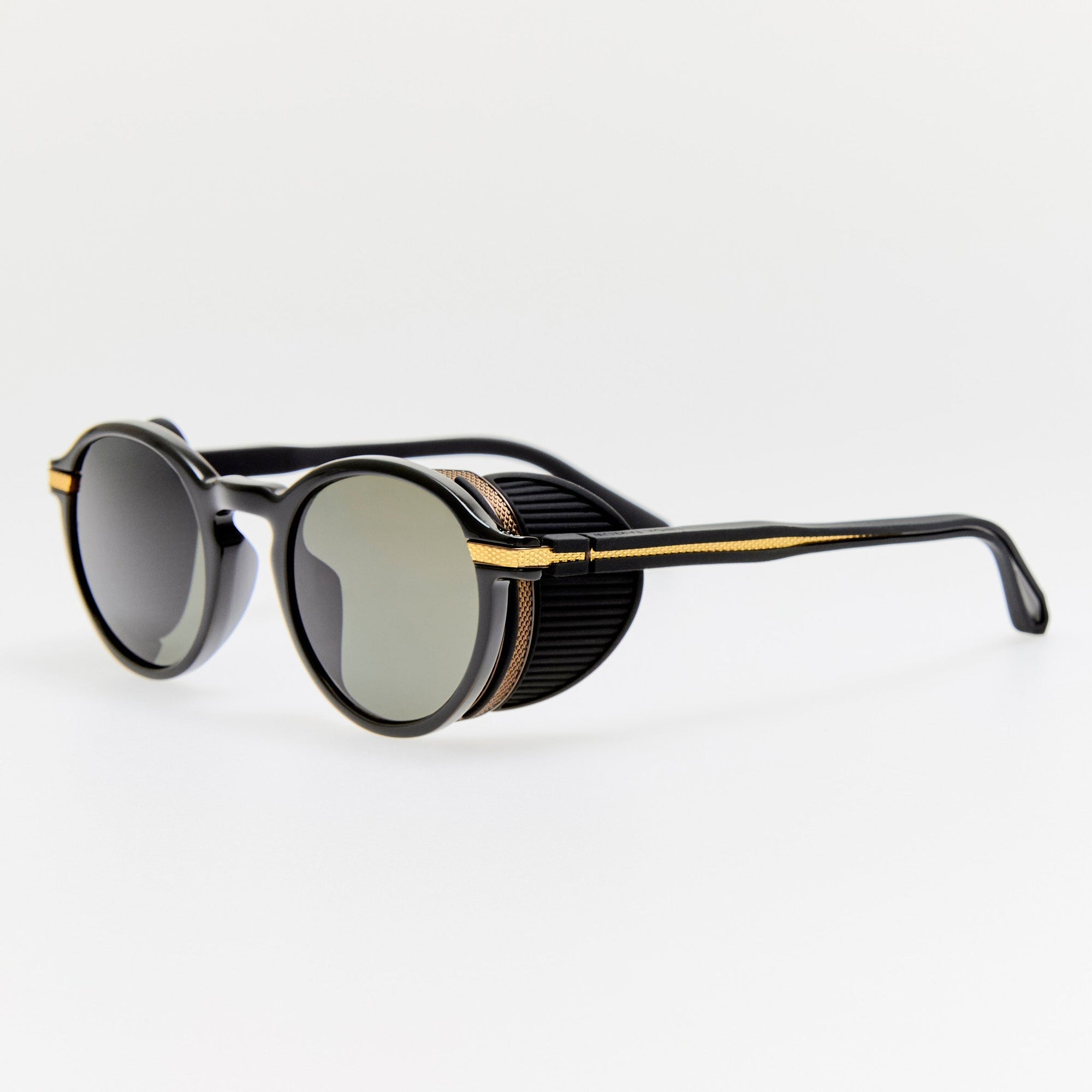 Orion Explorer Sunglasses in Matt Nickel and Black