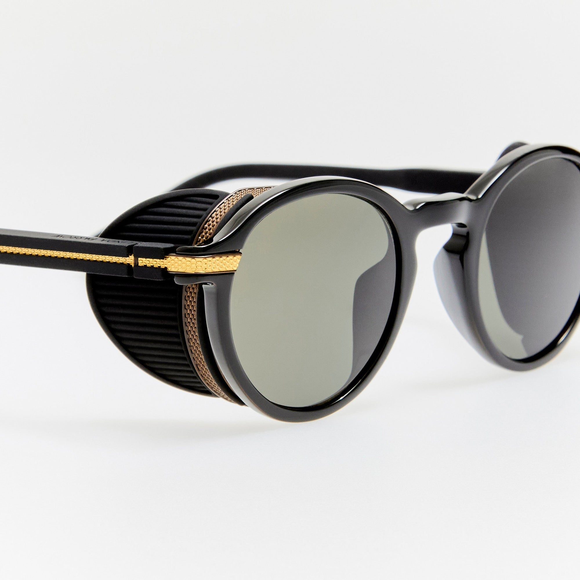 Orion Explorer Sunglasses in Matt Nickel and Black