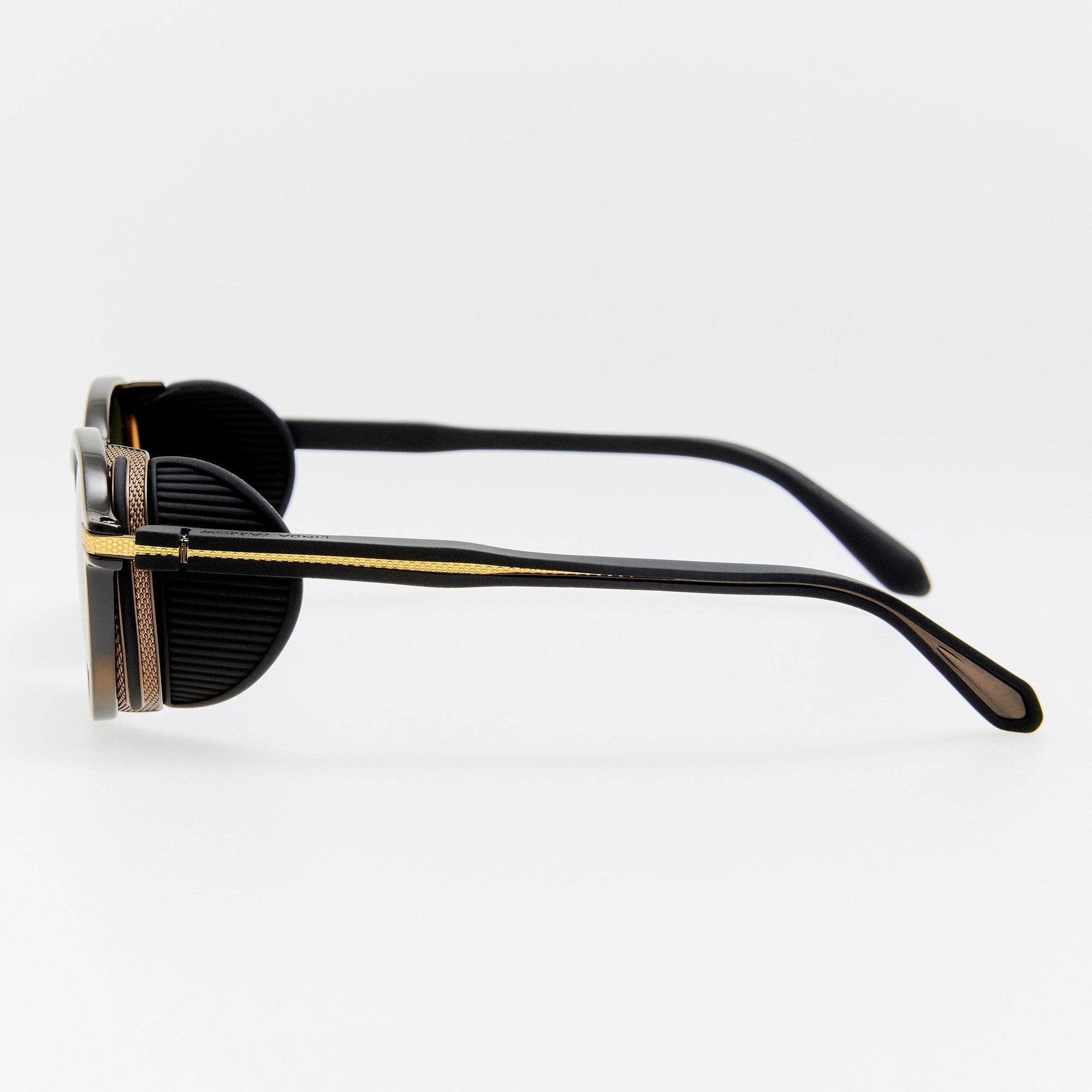 Orion Explorer Sunglasses in Matt Nickel and Black