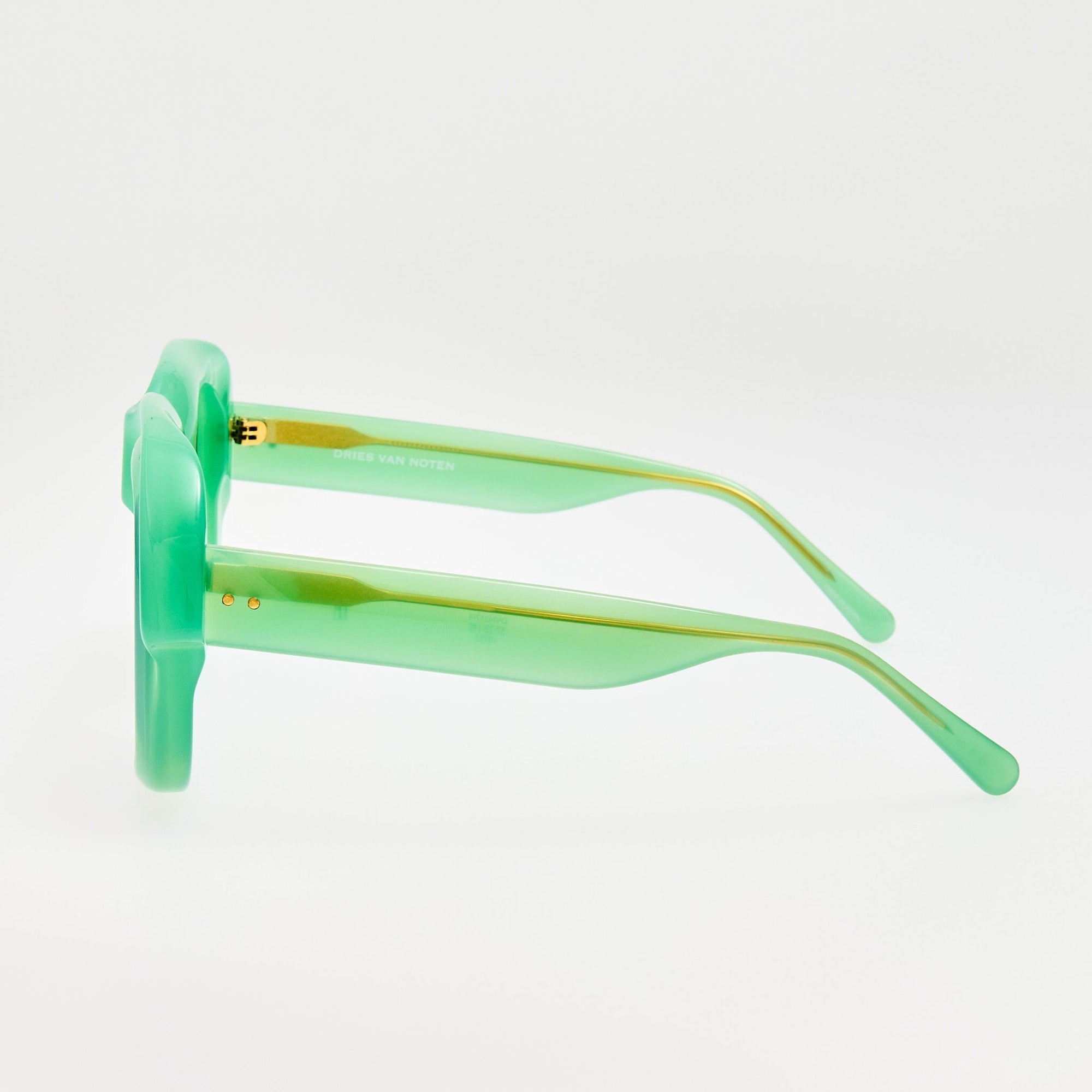 Oversize Sunglasses in Light Green