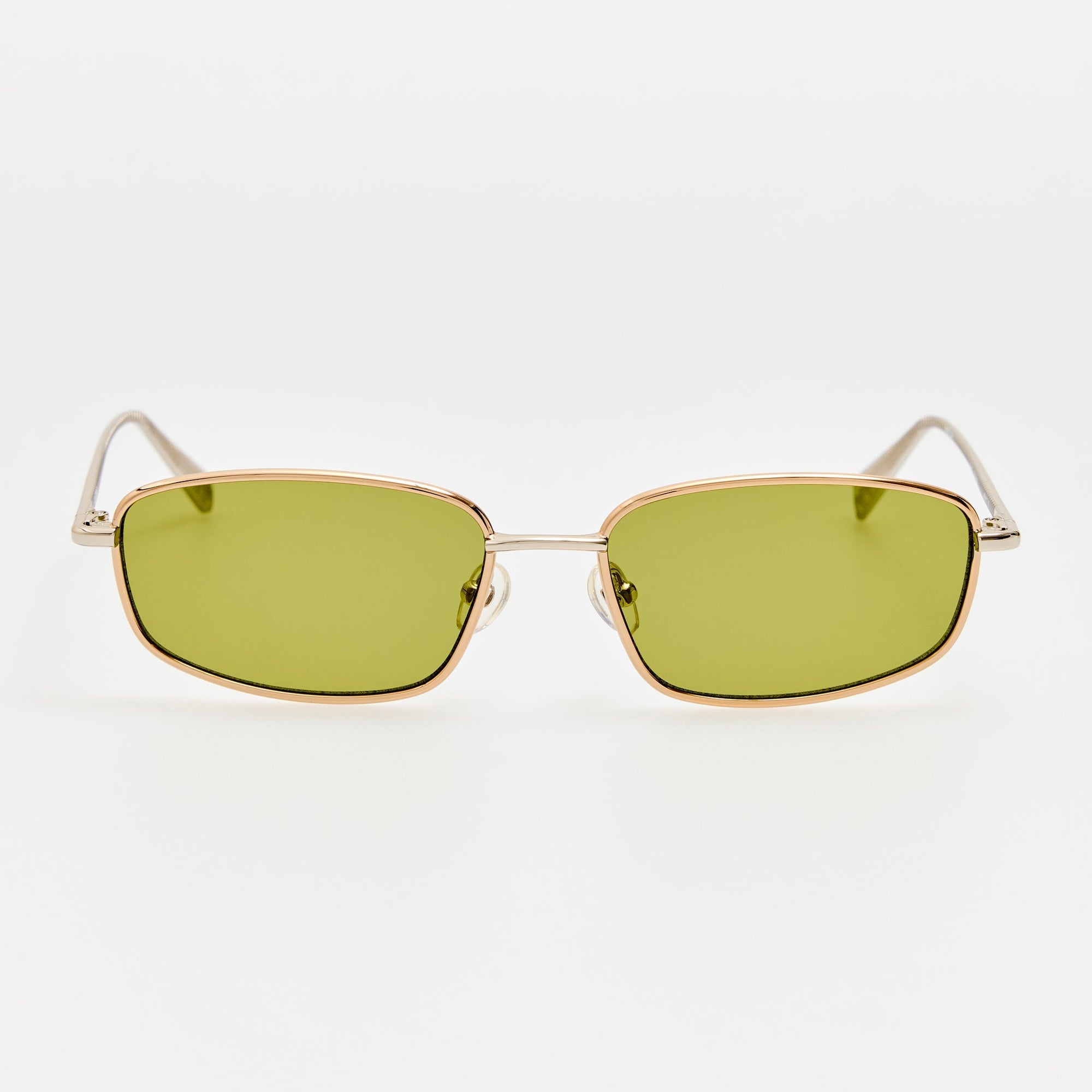 Palma Sunglasses in Gold and Khaki