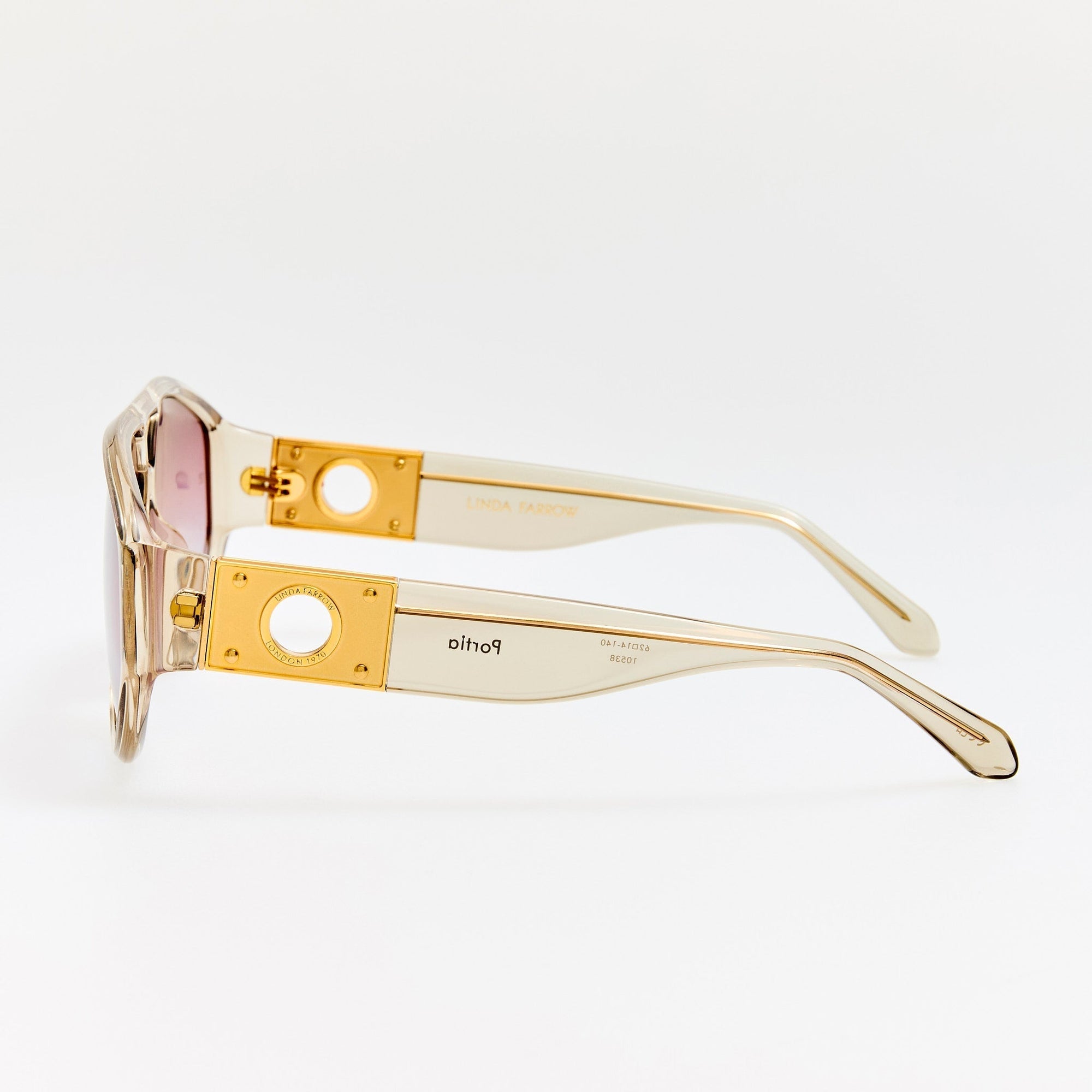 Portia Sunglasses in Truffle and Dusk