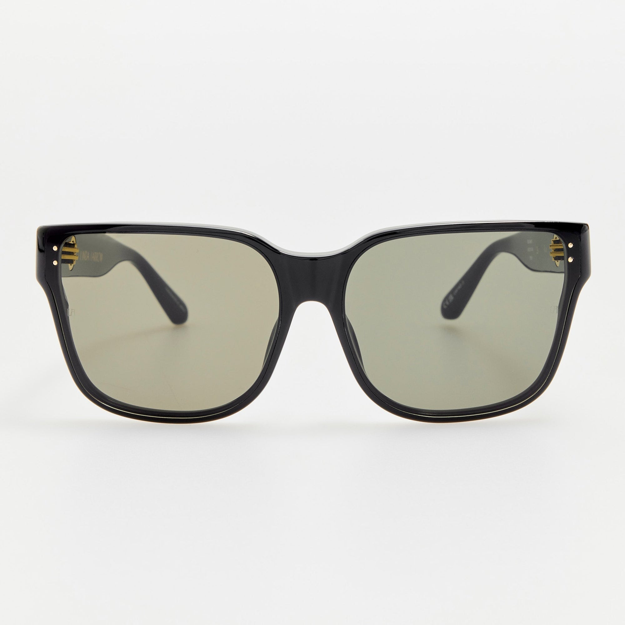 Rui Oversize Sunglasses in Black