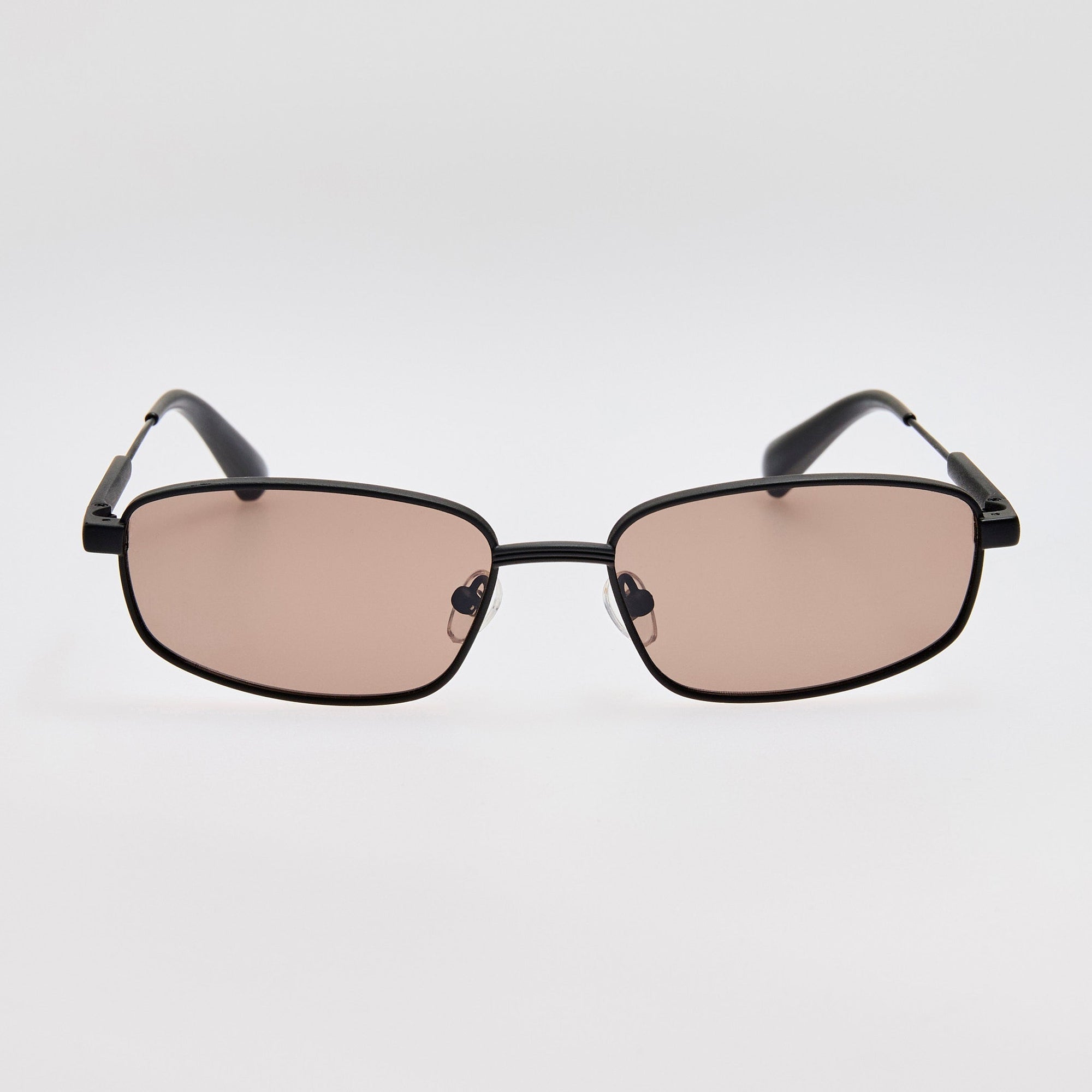 Sera Sunglasses in Metallic Black and Grey
