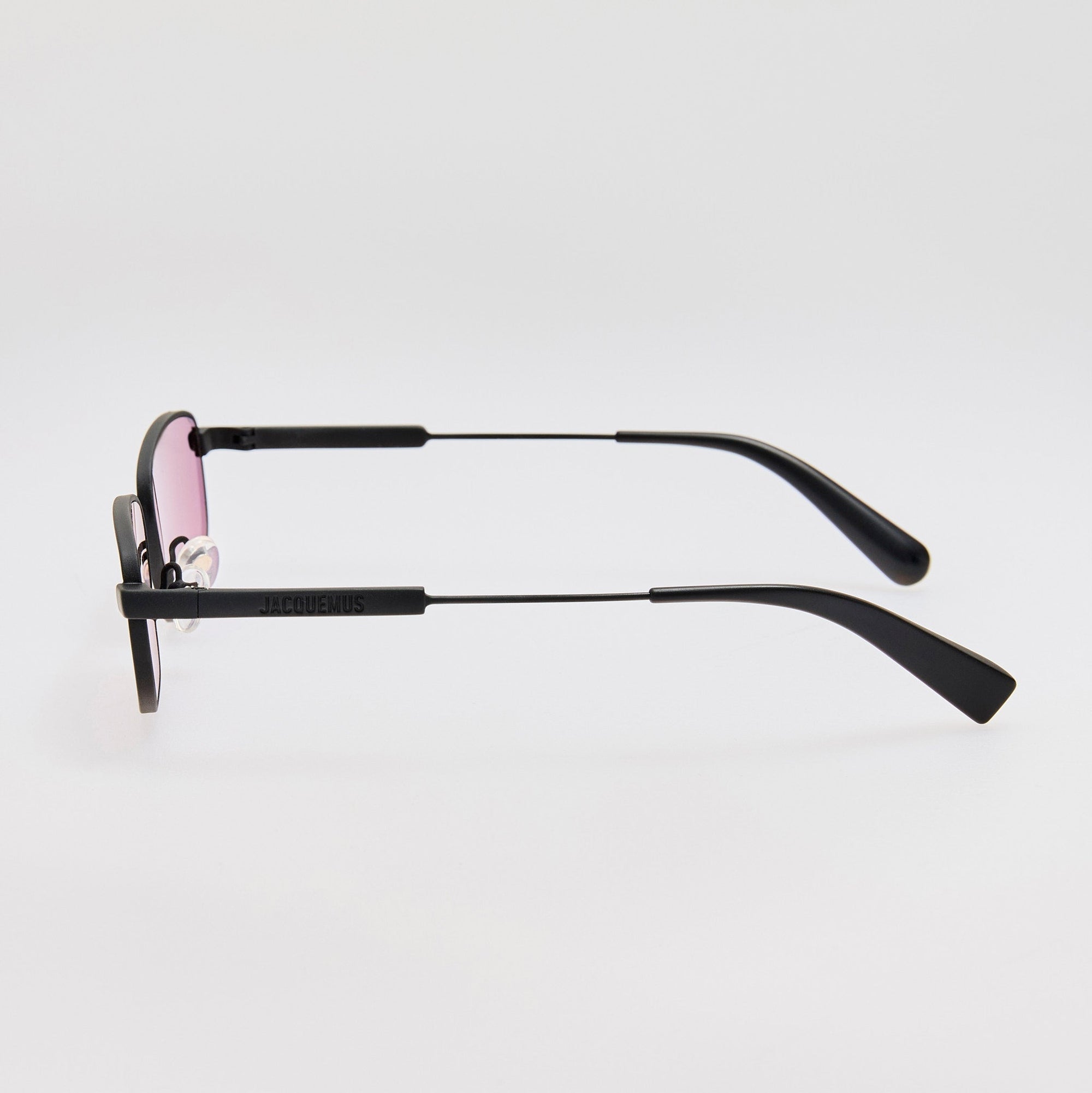 Sera Sunglasses in Metallic Black and Grey