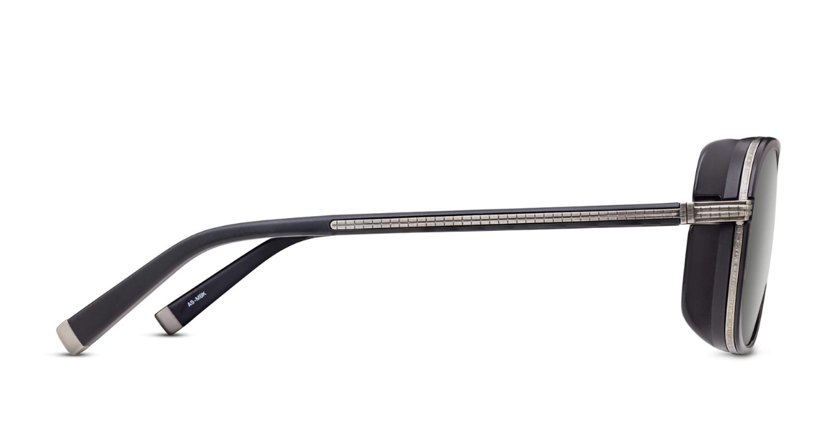 M3023-V2 | Antique Silver - Matte Black