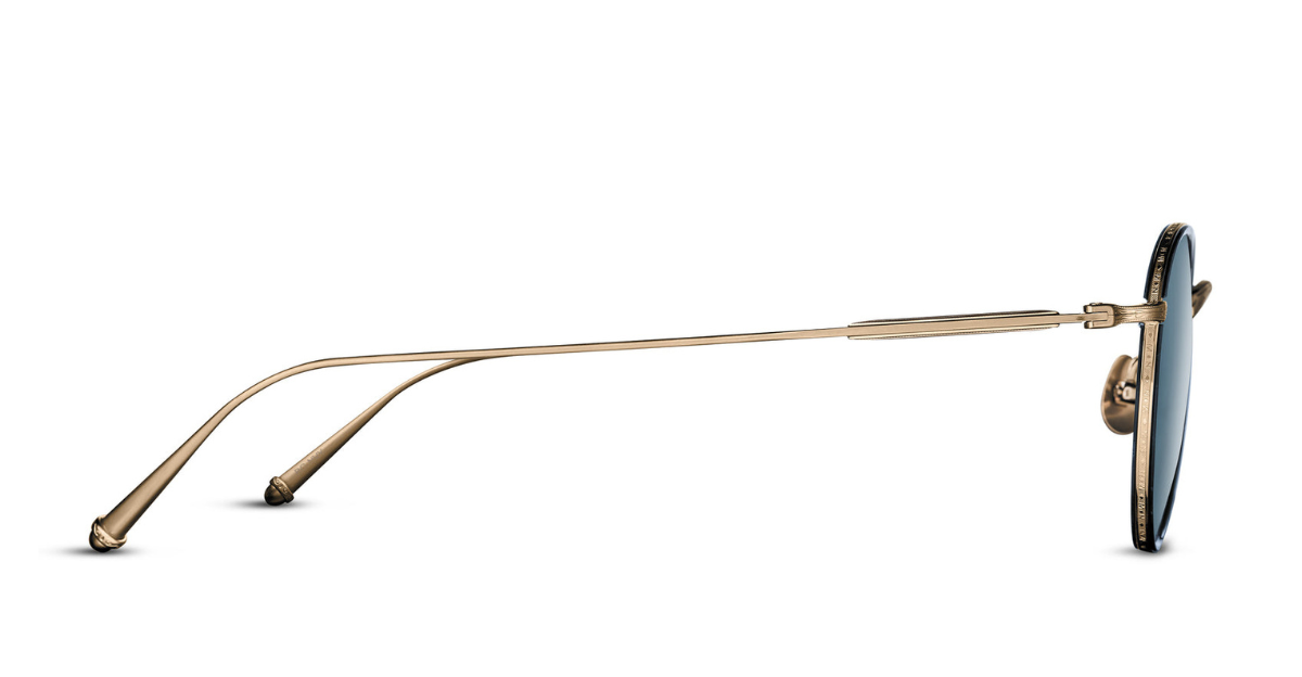 M3085-I | Brushed Gold - Navy 