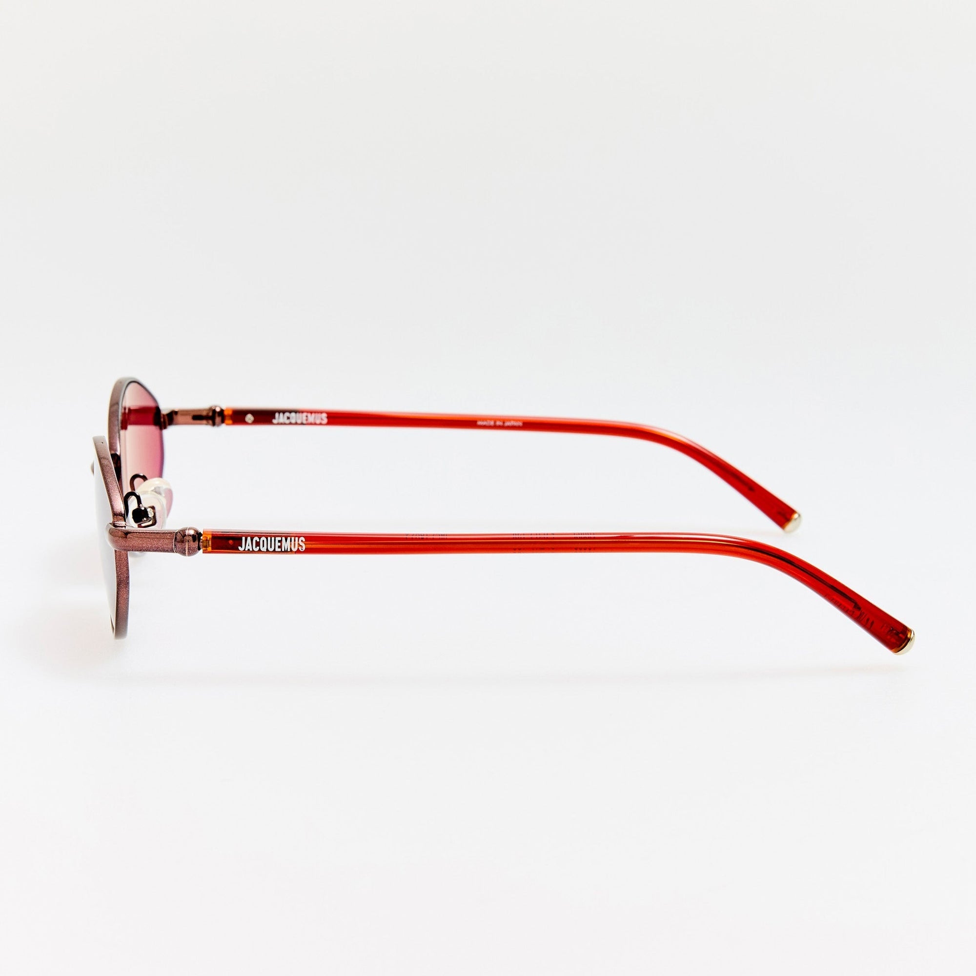Sirocco Sunglasses in Metallic Brown and Bordeaux