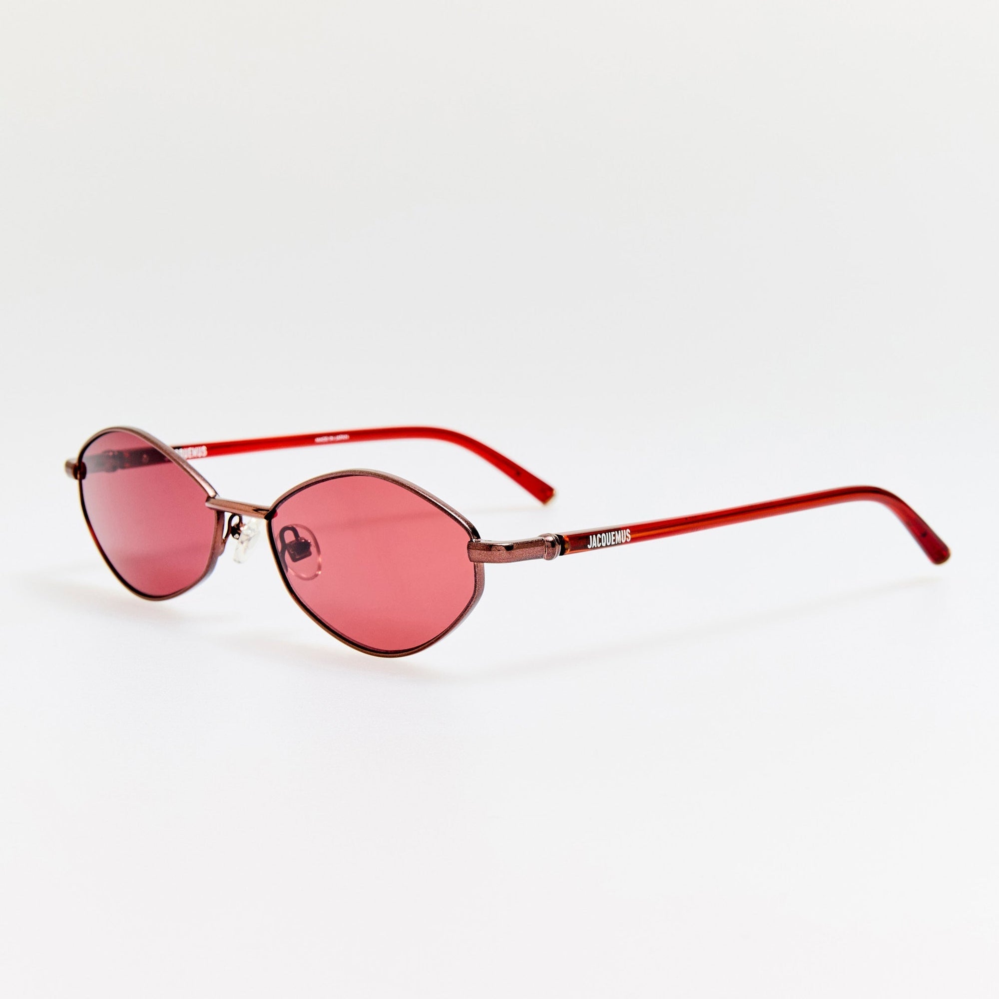 Sirocco Sunglasses in Metallic Brown and Bordeaux
