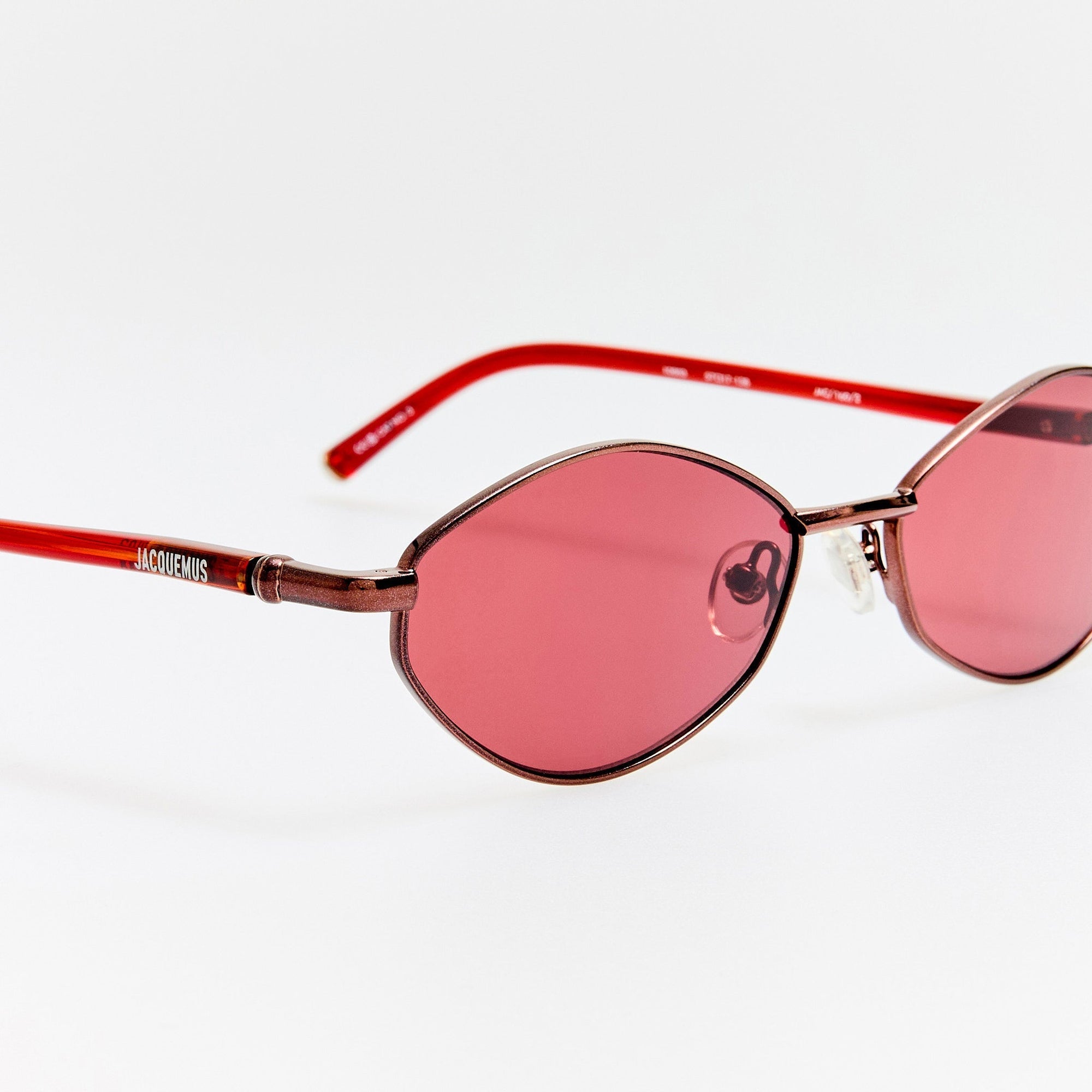 Sirocco Sunglasses in Metallic Brown and Bordeaux