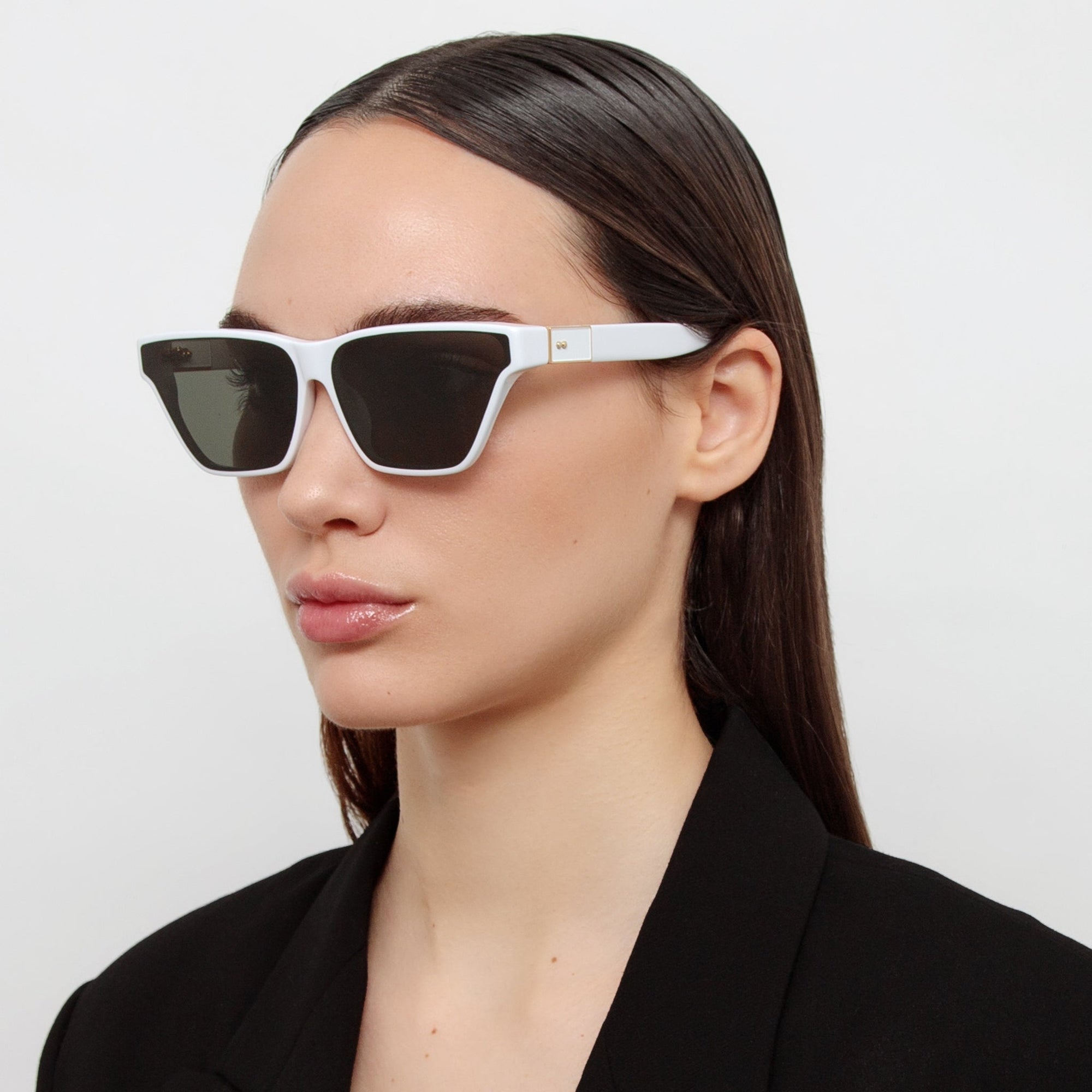 Skyler Sunglasses in White